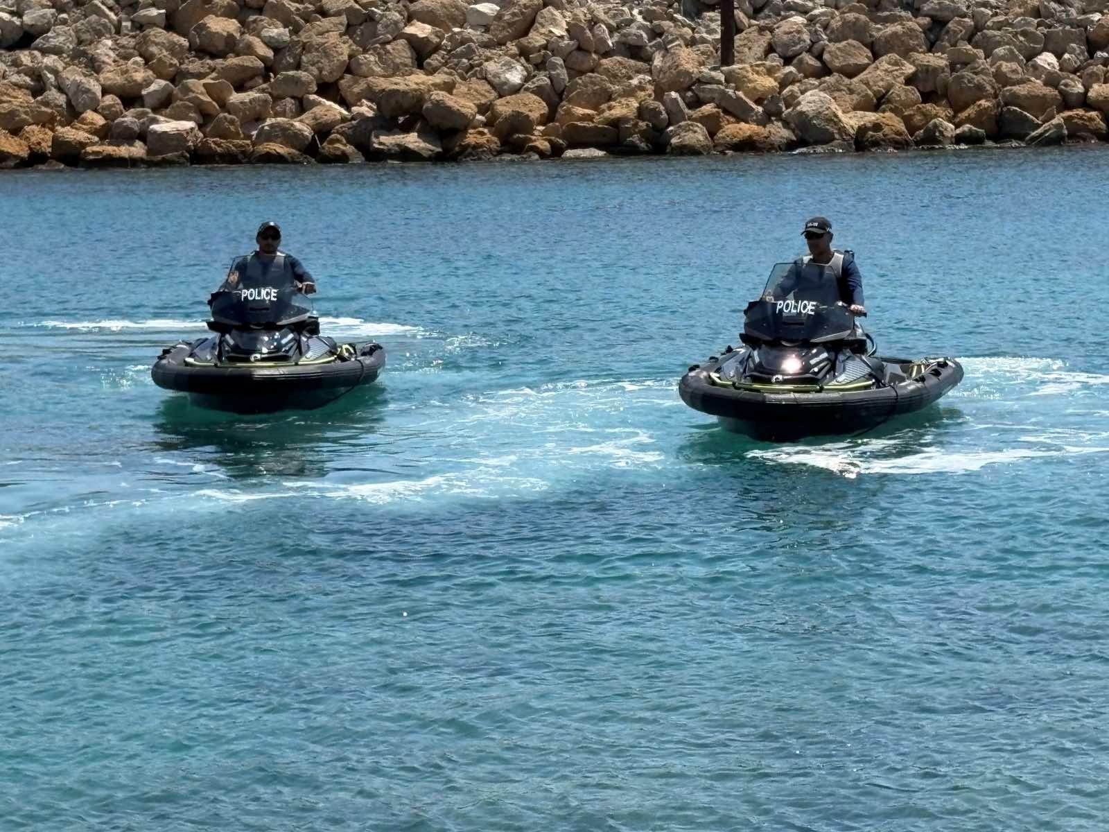 cover British bases open marine police station at Episkopi Bay