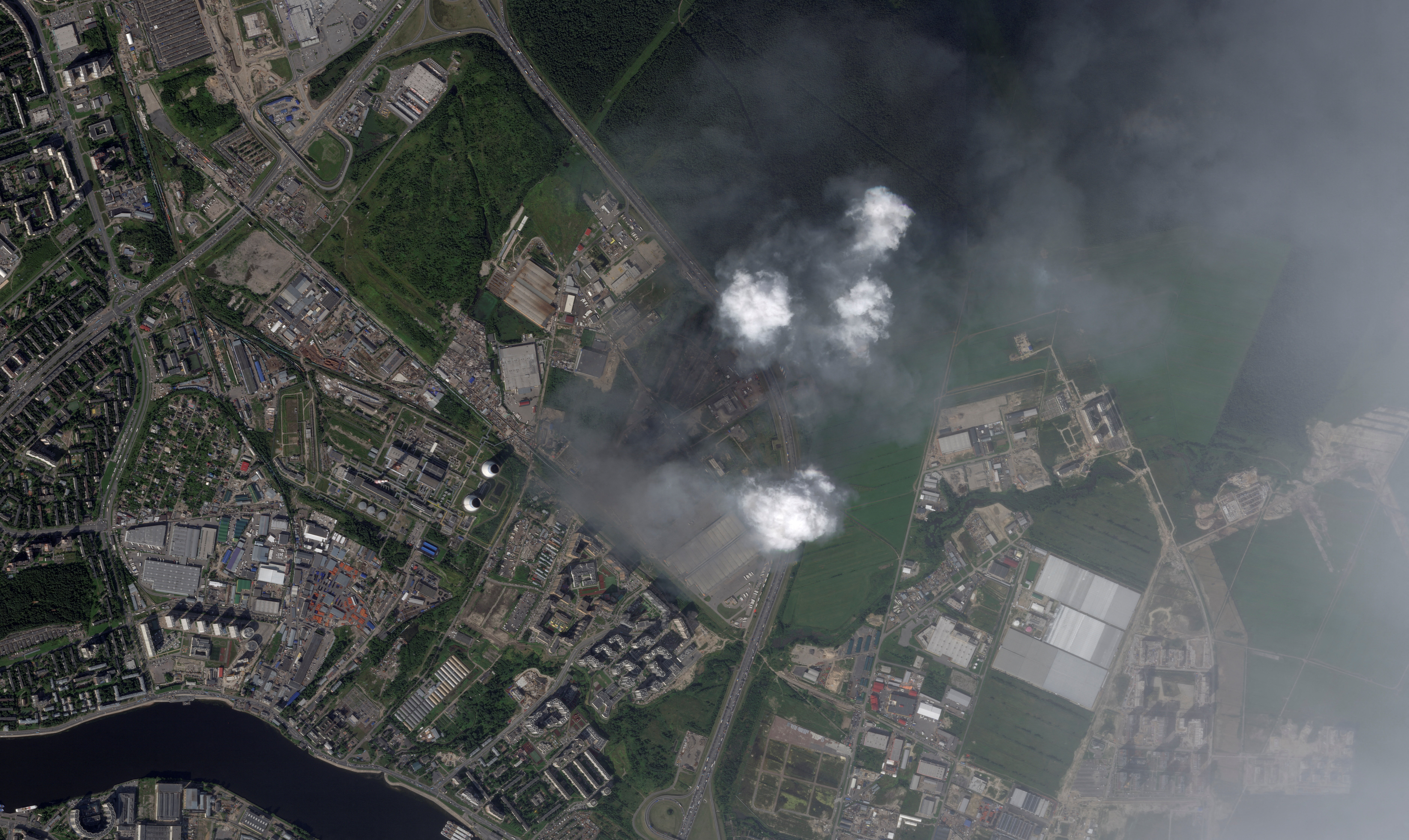 cover Russia says Ukraine killed 11 in tourist camp; Ukraine strikes Russian refinery