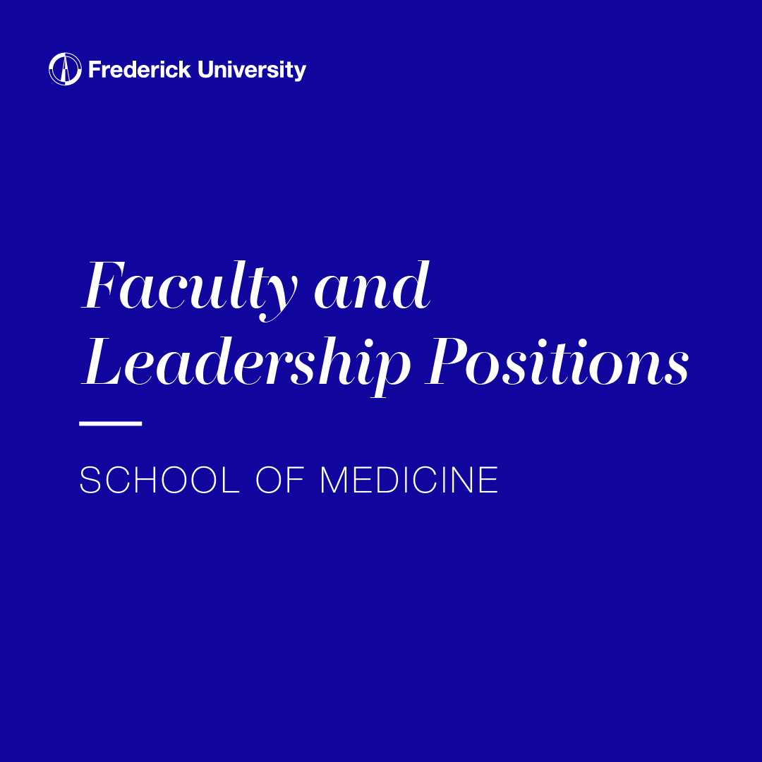 cover Frederick University launches recruitment for its new School of Medicine following agreement with The University of Manchester