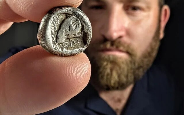 cover Rare ancient Cypriot coin discovered in Israel