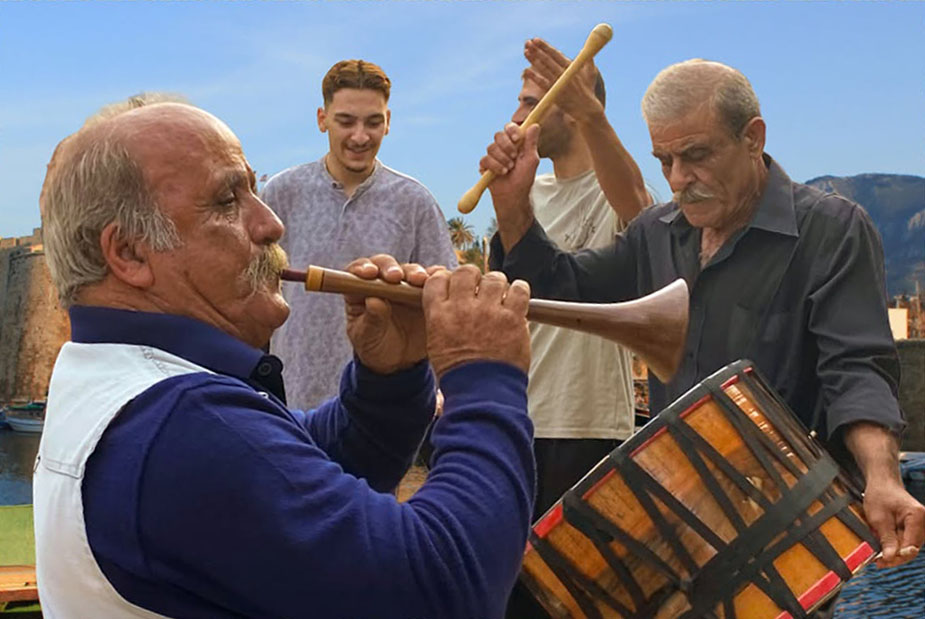 cover The zurna and davul of Cyprus in rare authentic wedding ritual