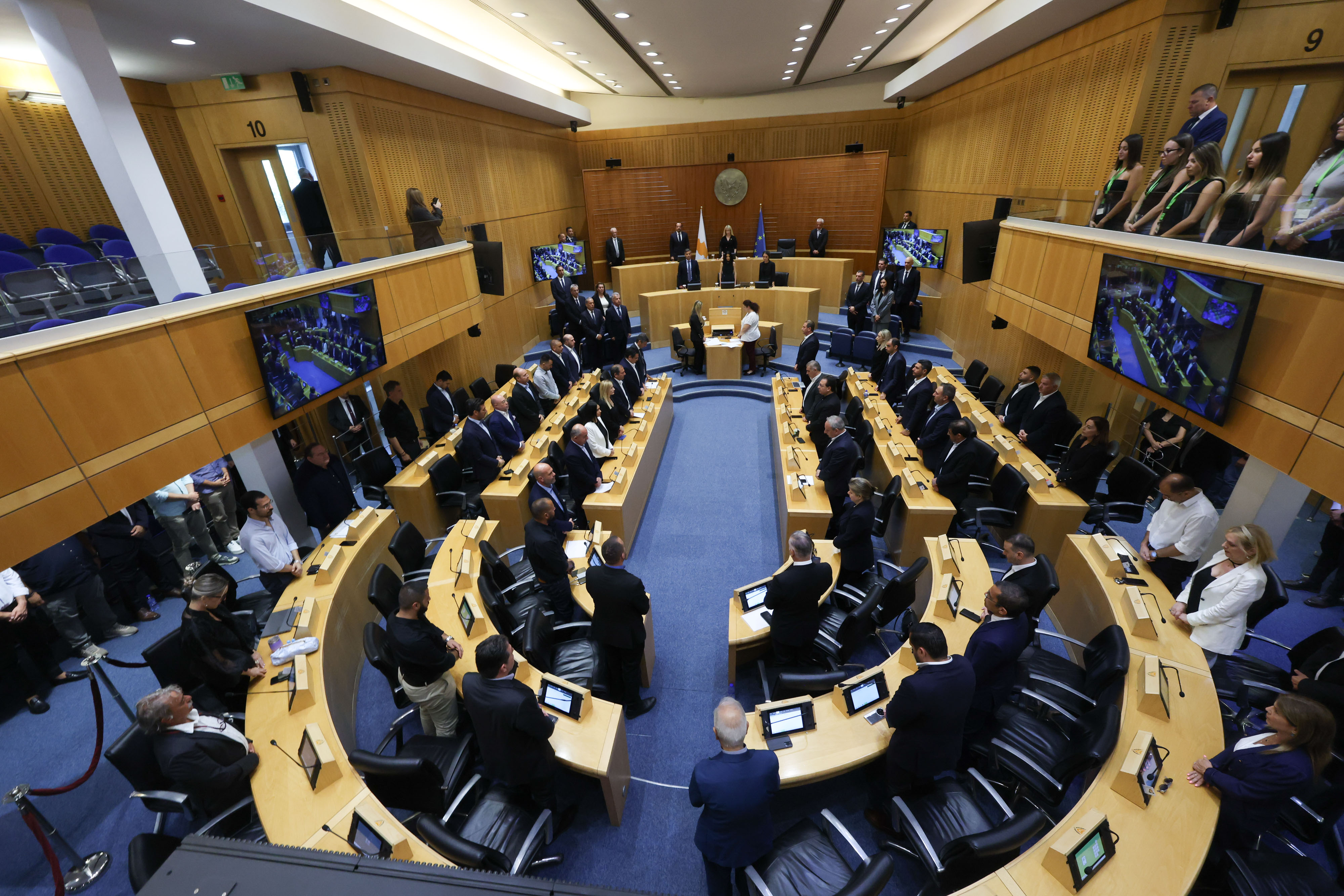 image Annita calls for unity to resolve Cyprus problem in coup anniversary speech