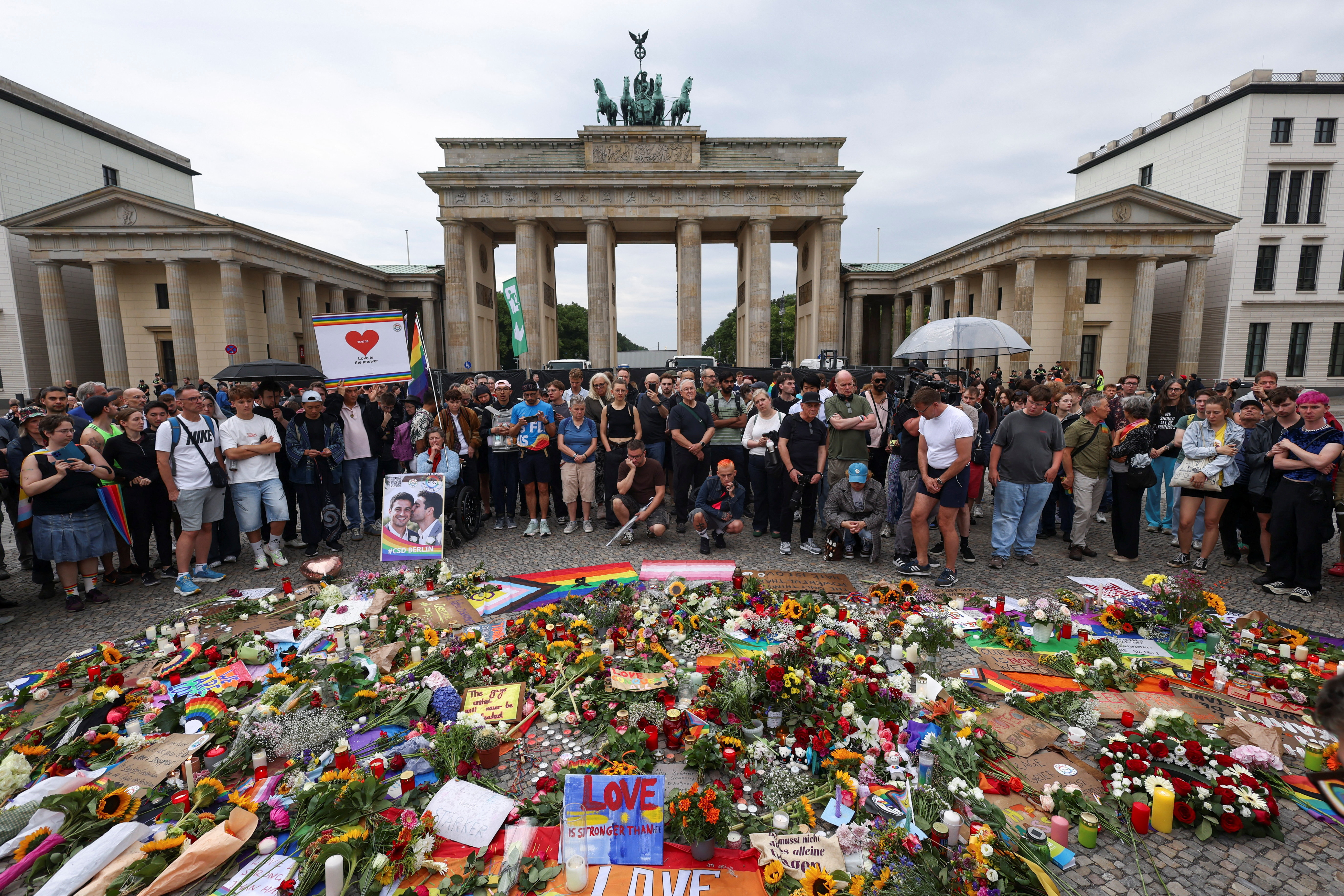 cover Suspect in Berlin Pride attack shot dead by police in Berlin suburb, broadcaster says
