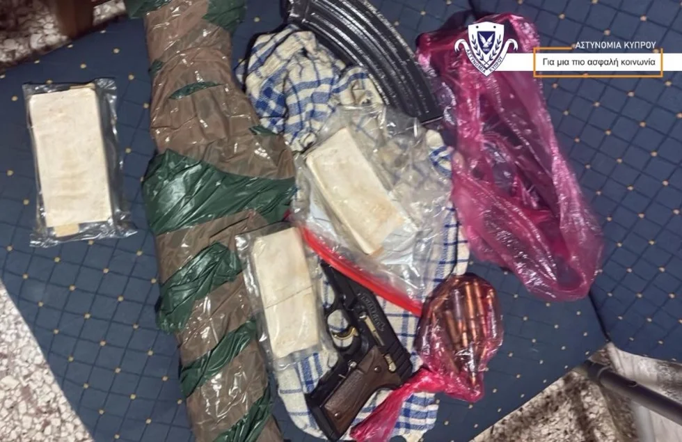 cover 38-year-old arrested after Larnaca weapons discovery