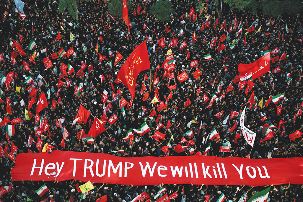 cover Iran says it hits US military targets in Gulf, prepares to bury slain leader
