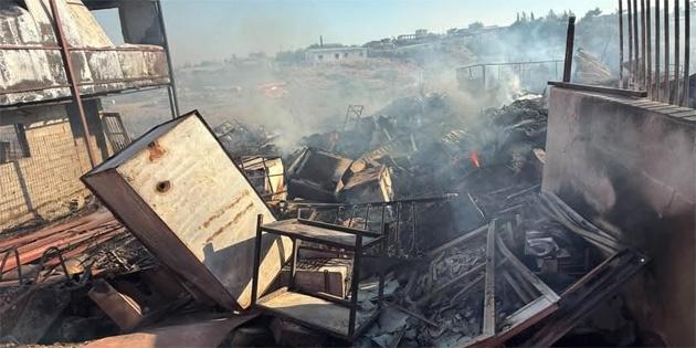 cover 146 animals dead after farm fire