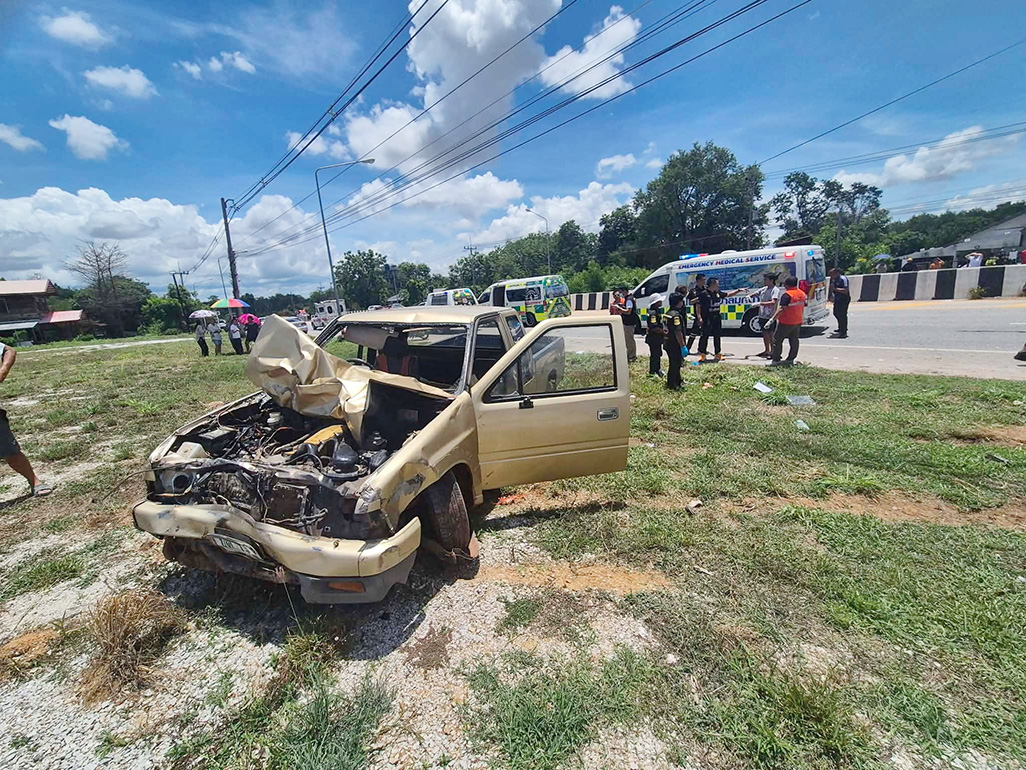 cover Eight monks killed in Thailand after 11-year-old boy crashes truck