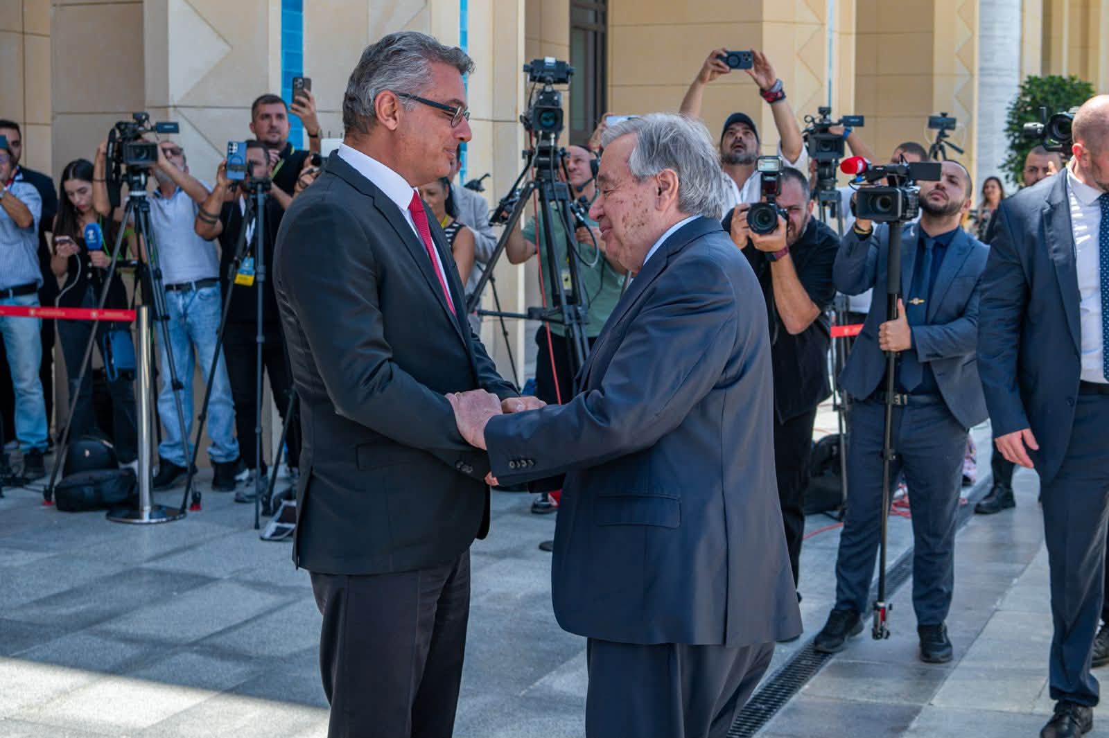 cover Erhurman tells Guterres of Turkish Cypriots’ will for solution