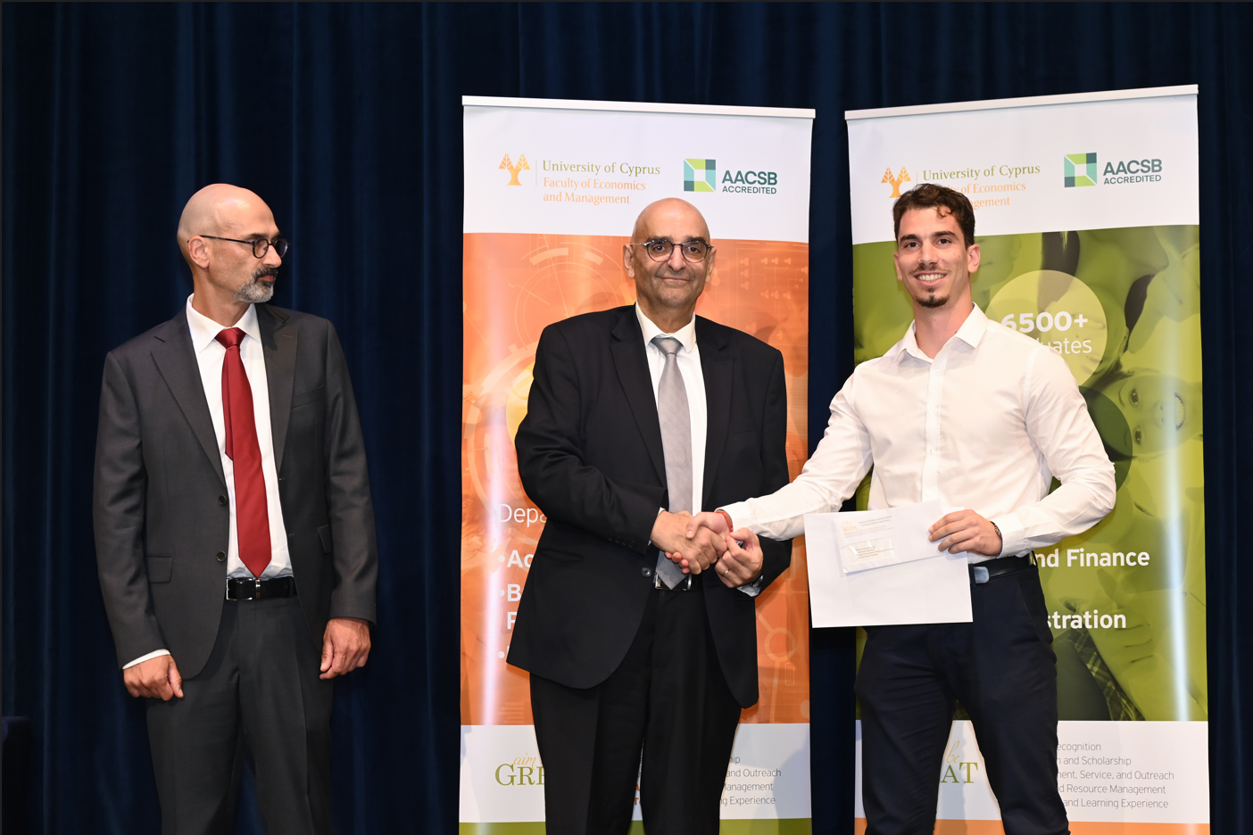 cover CSE honours top economics student at University of Cyprus