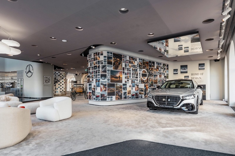 cover Mercedes-Benz looks to future as it celebrates century of history