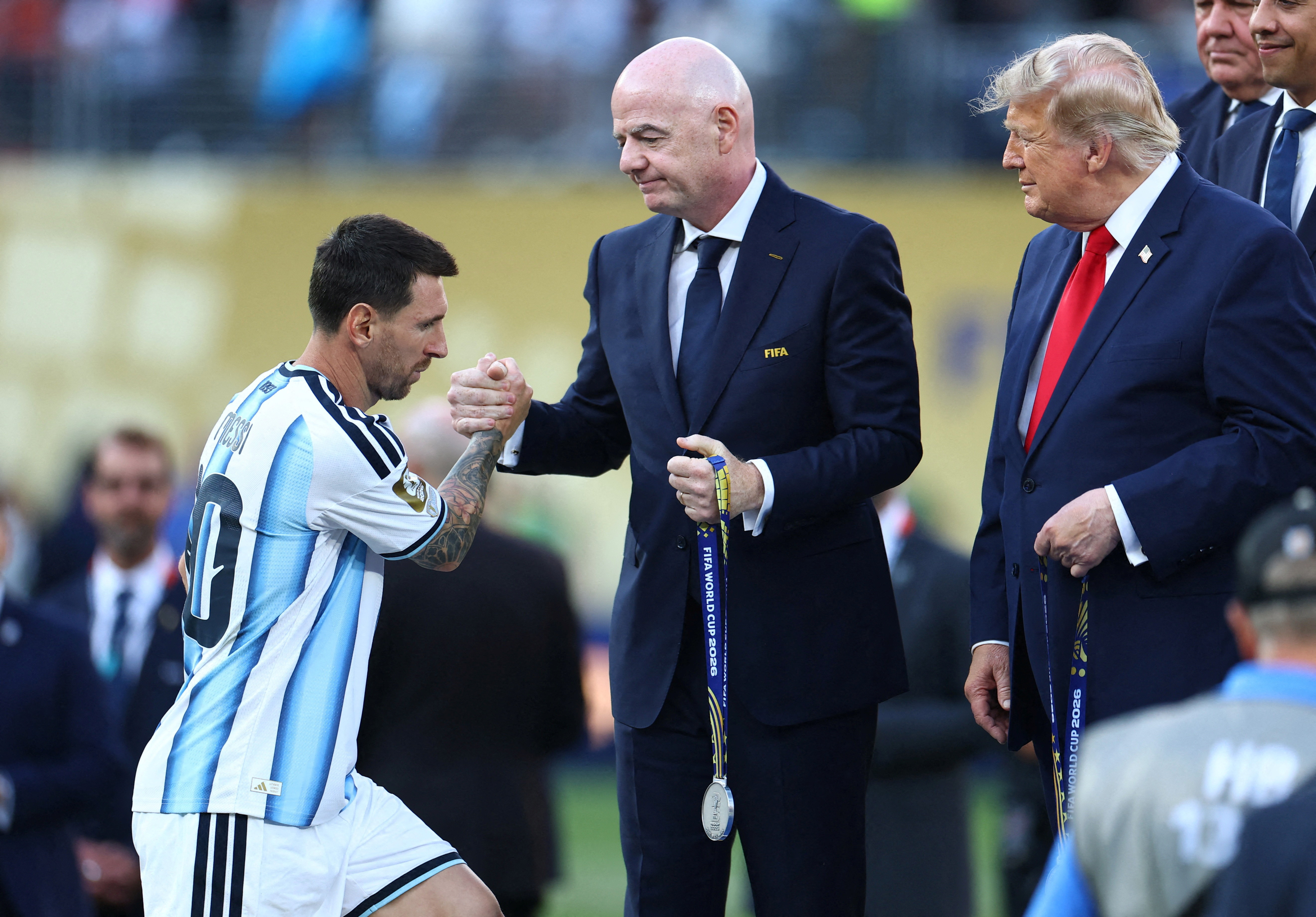 cover Mexico, Argentina back Infantino as FIFA fight rages on