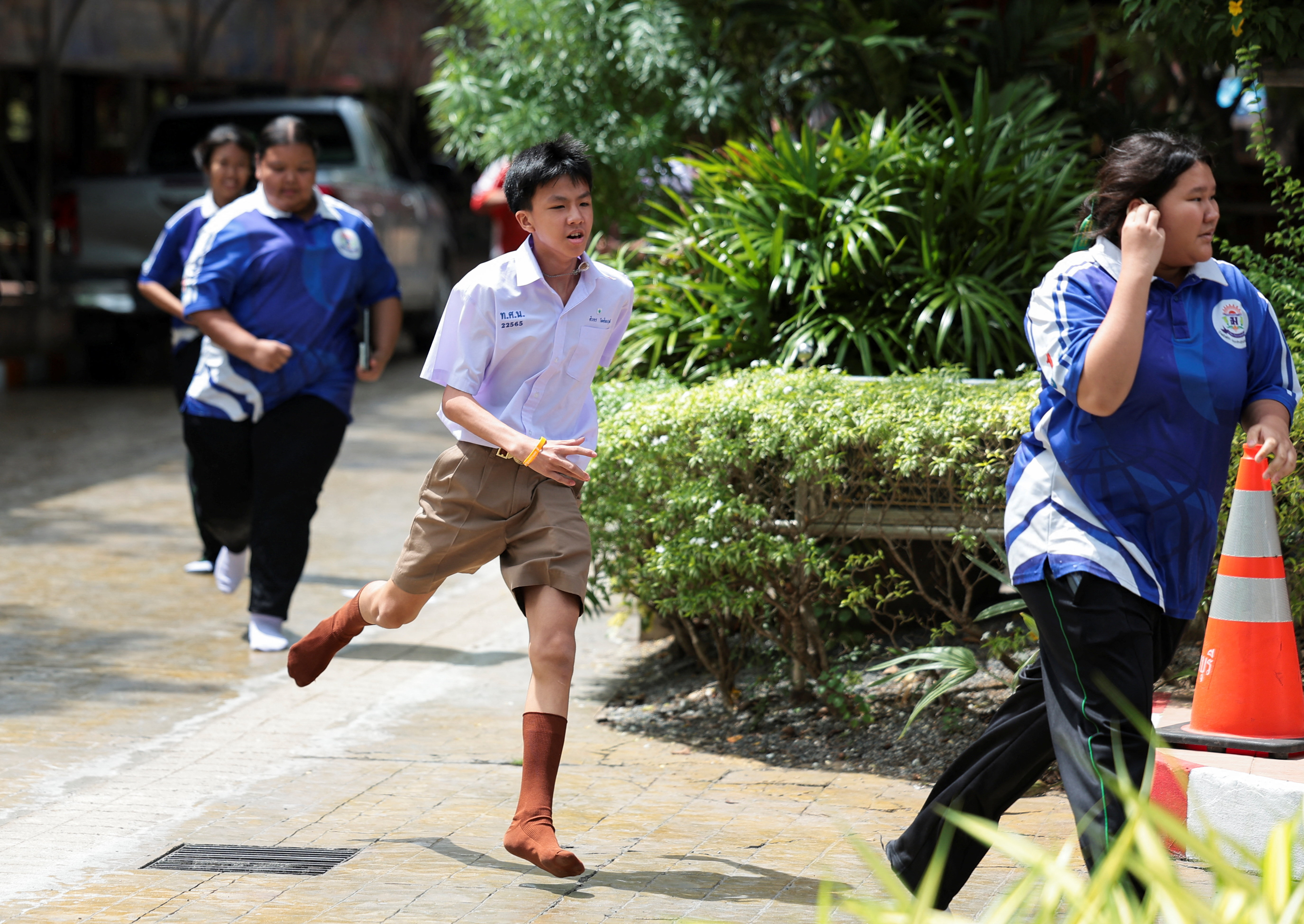 cover Seven killed, 15 wounded in Thailand school shooting, police say