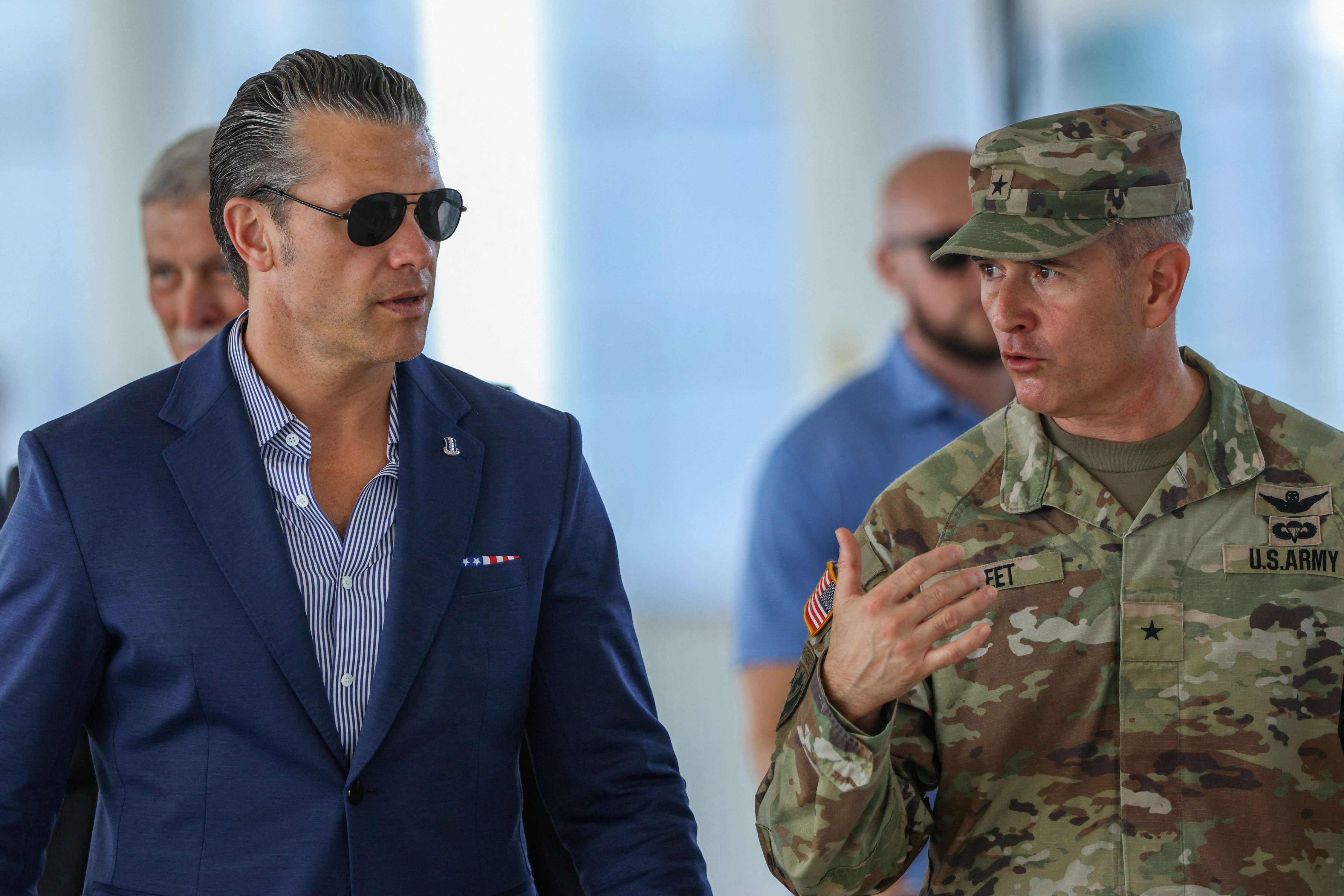 image Hegseth says reports about poor conditions aboard carrier are misrepresented