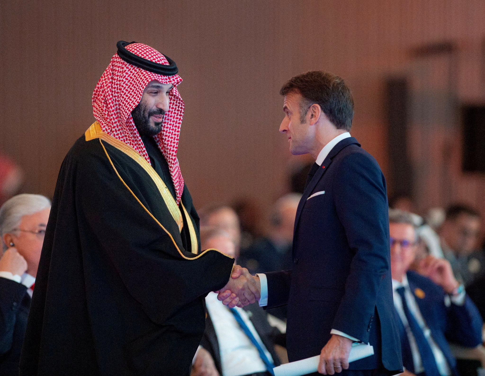 cover French President Macron to host Saudi Crown Prince on August 23-24