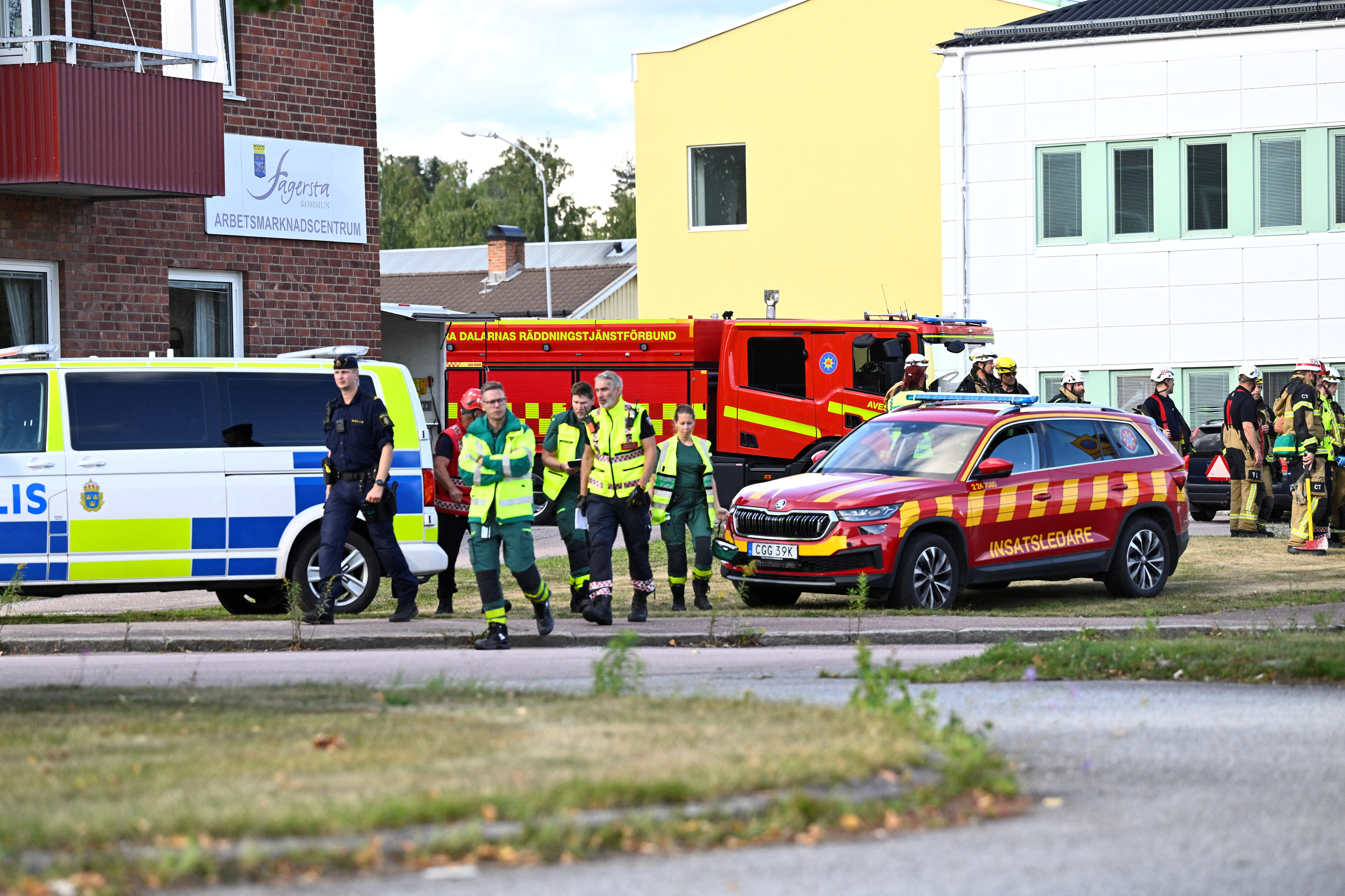 image One killed, three injured when man attacks Swedish school with sword