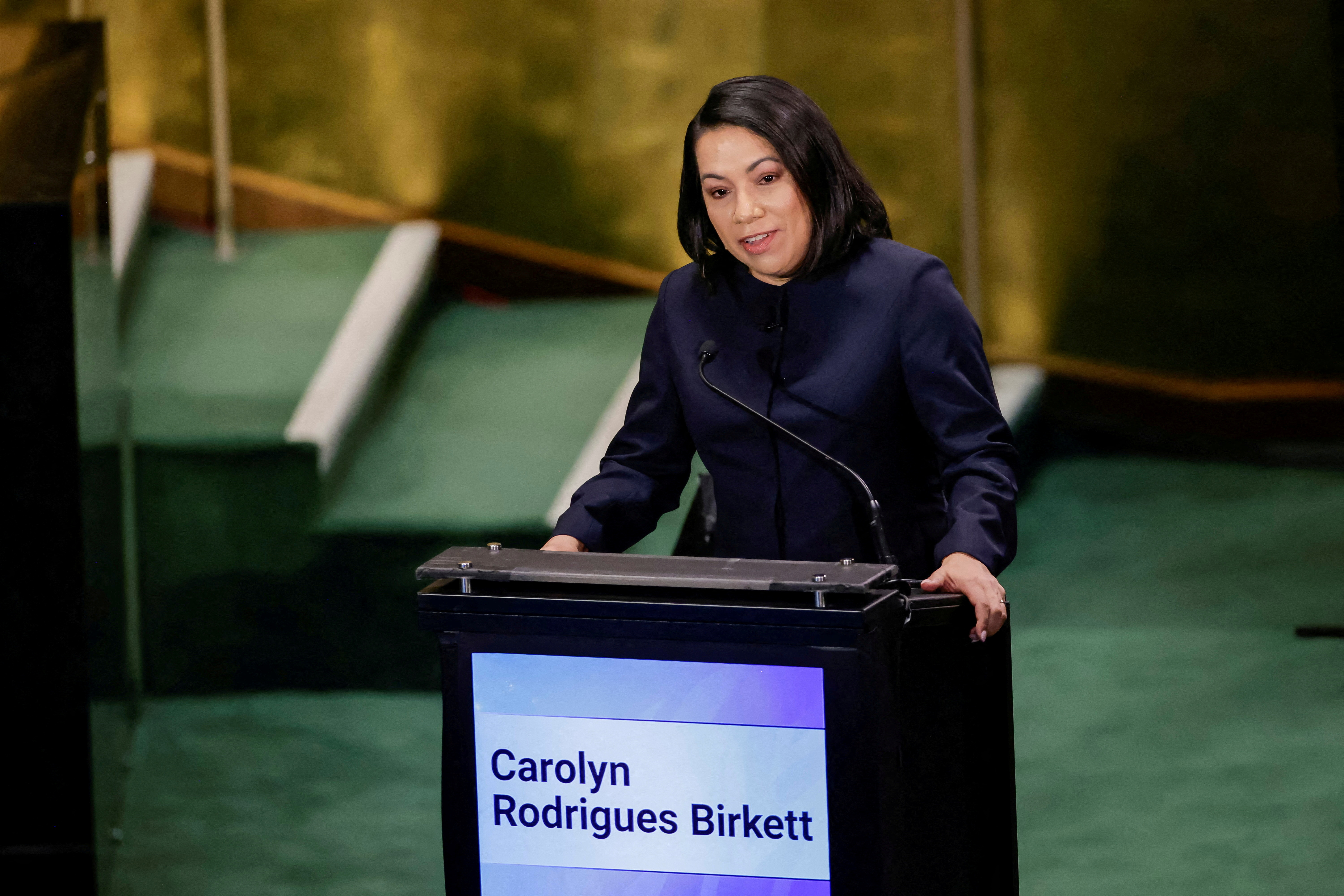 cover Guyana&#8217;s Birkett emerges as leader in informal poll for next UN chief