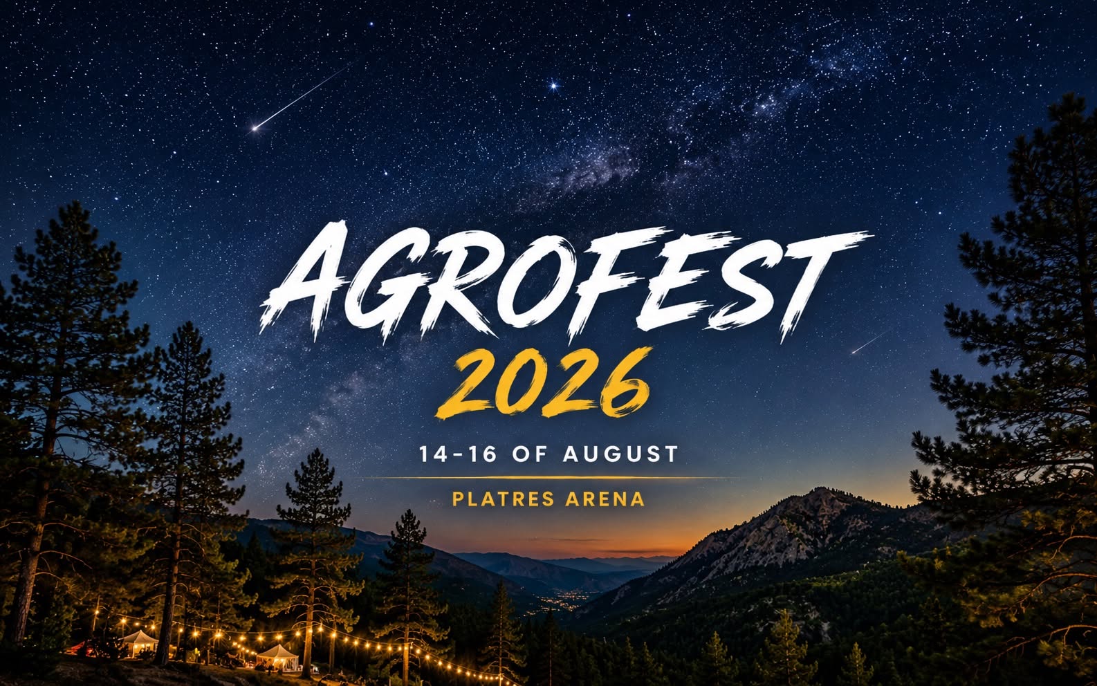 cover Outdoor cinema and two parties in Platres festival