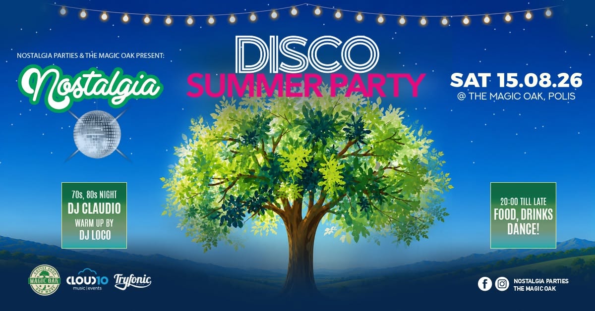cover Go back to the 70s at Paphos party