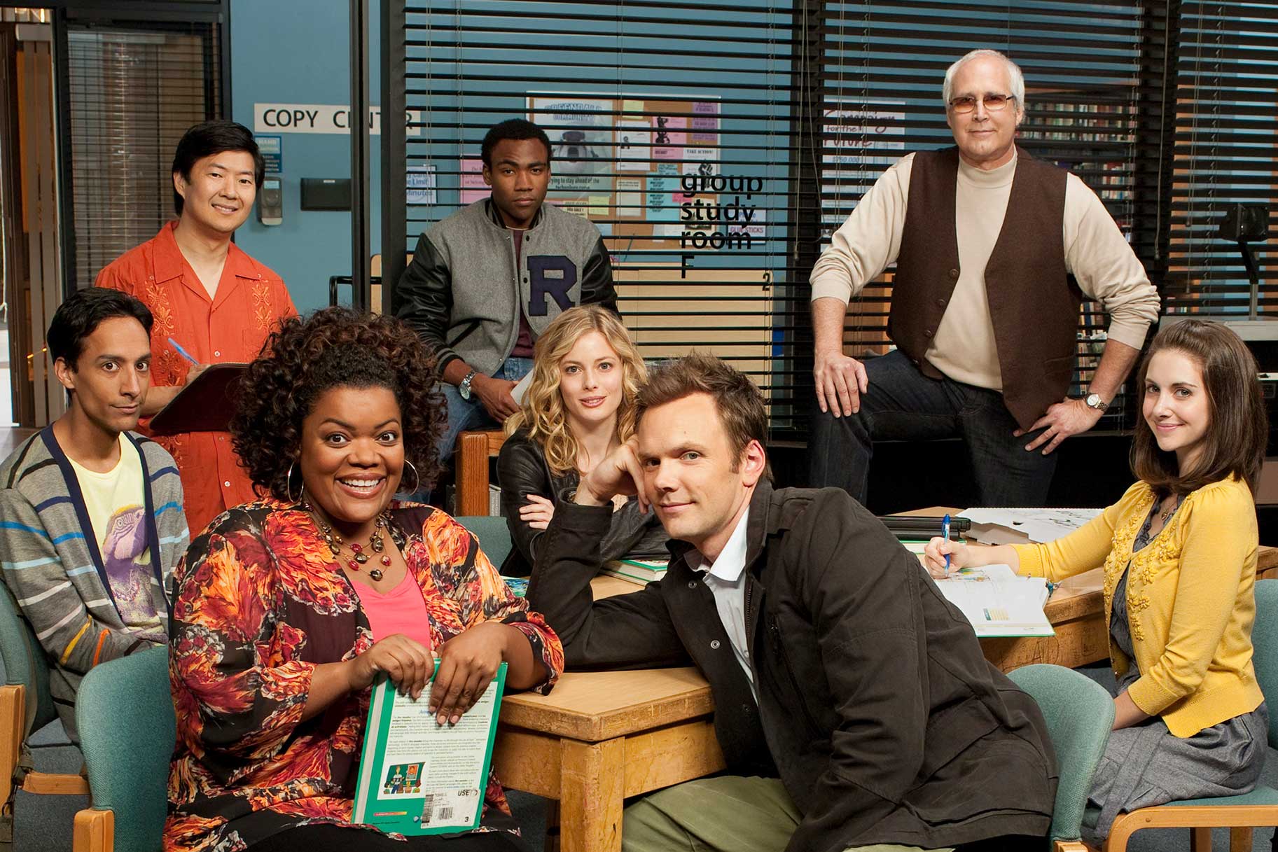 cover TV shows we love: Community