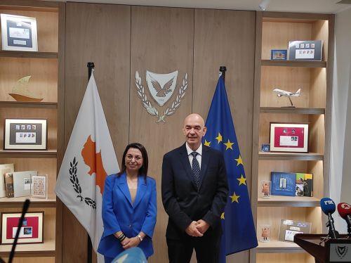 cover Vafeades bows out, hands over to new minister Evie Tsolaki