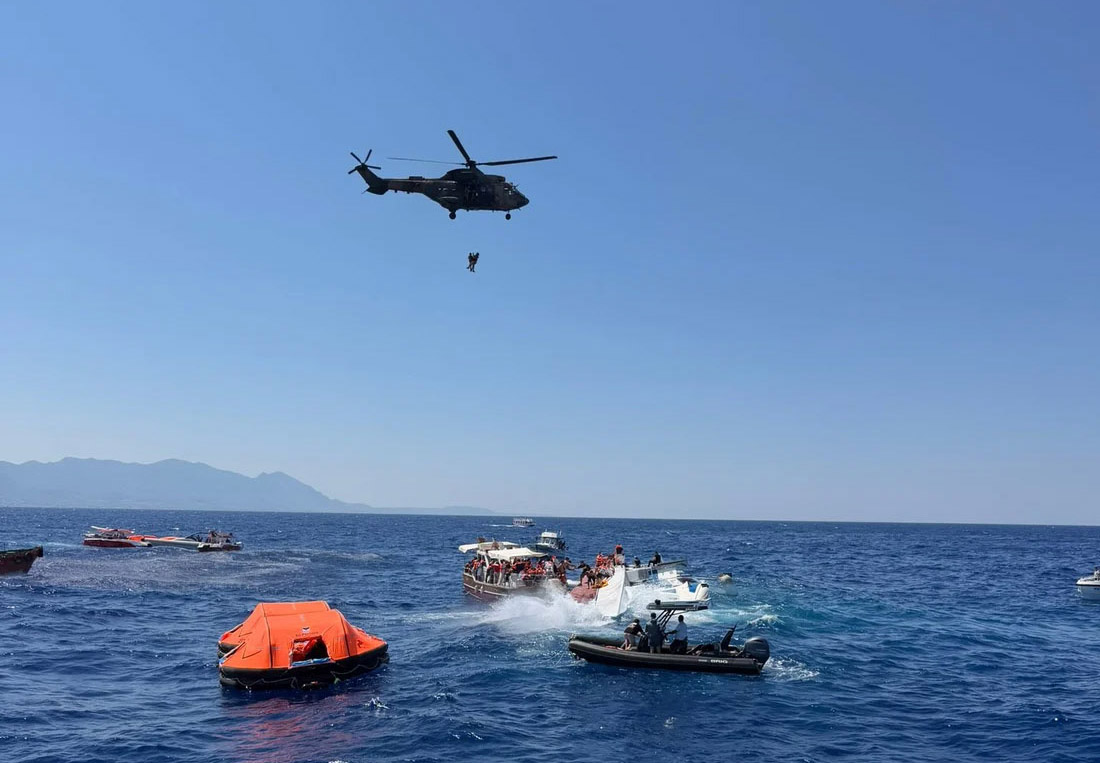 ‘We told the captain to stop and he did not stop’