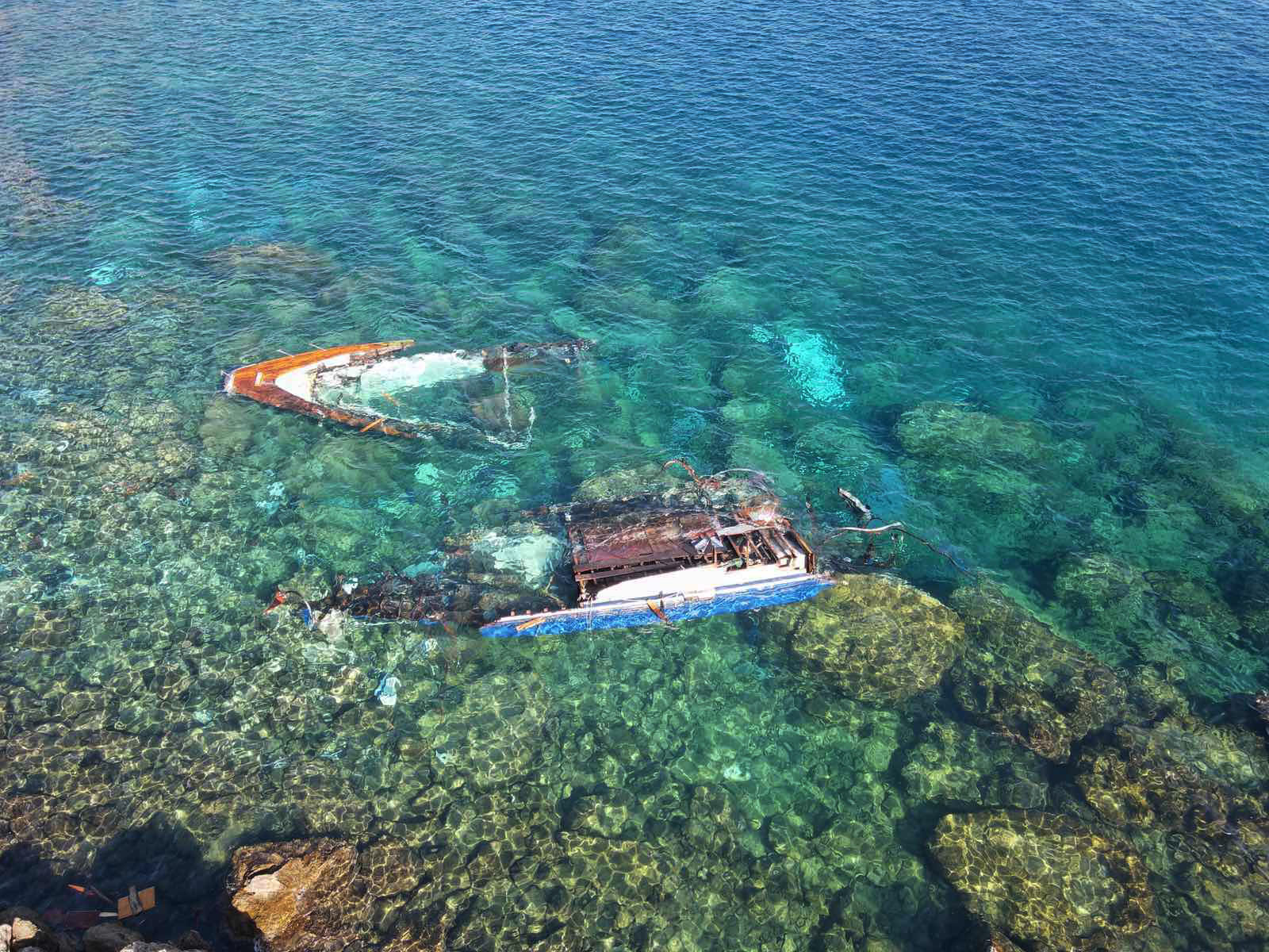 cover Shipwrecks to be removed from Cape Greco