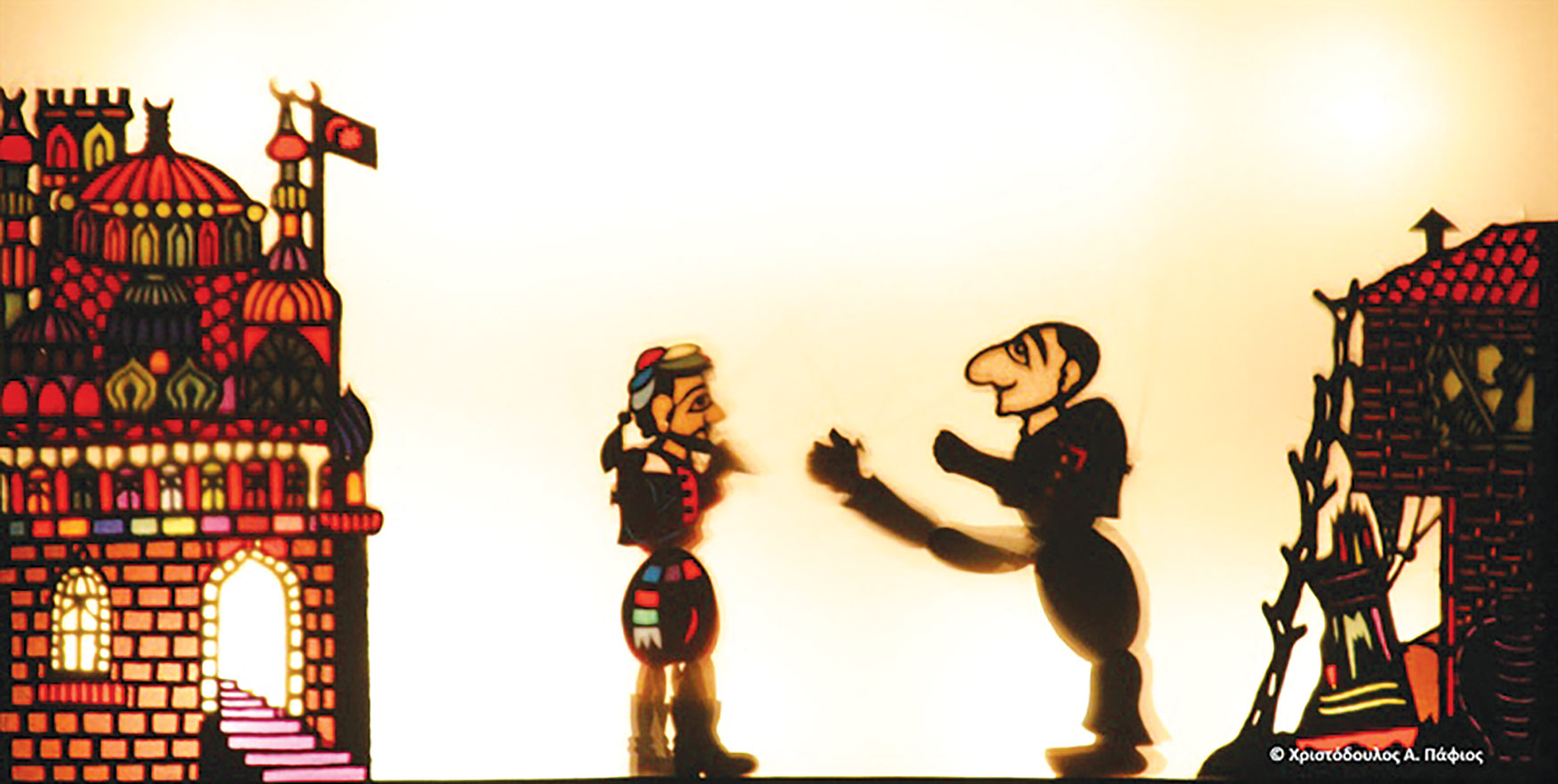 cover From China to Cyprus: the magic of shadow puppetry