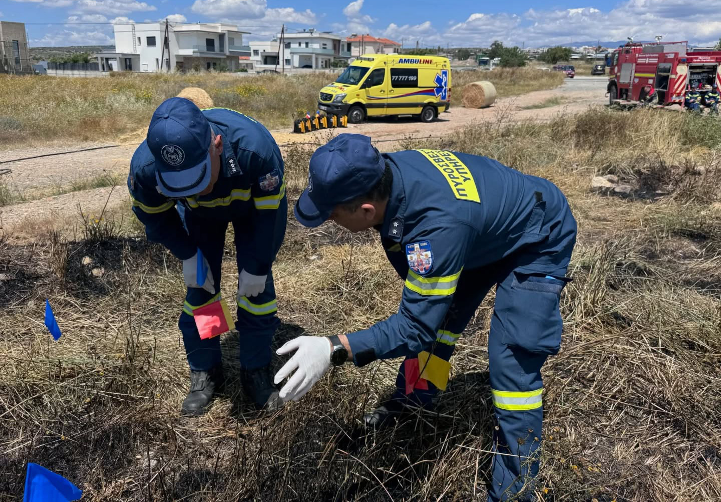image Cyprus has more firefighters than EU average
