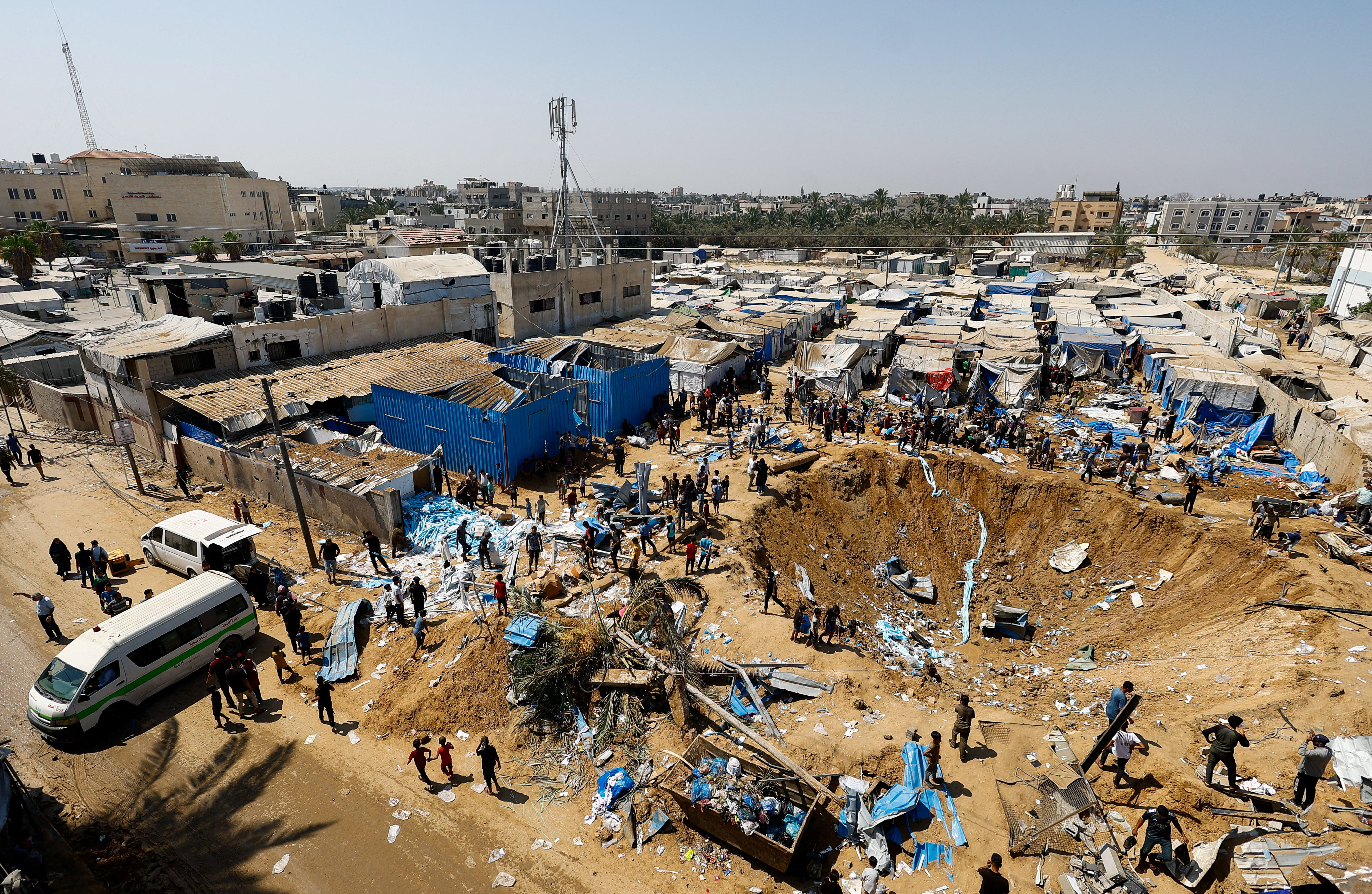 image Israeli strikes kill two in Gaza, destroy medicine storage warehouses