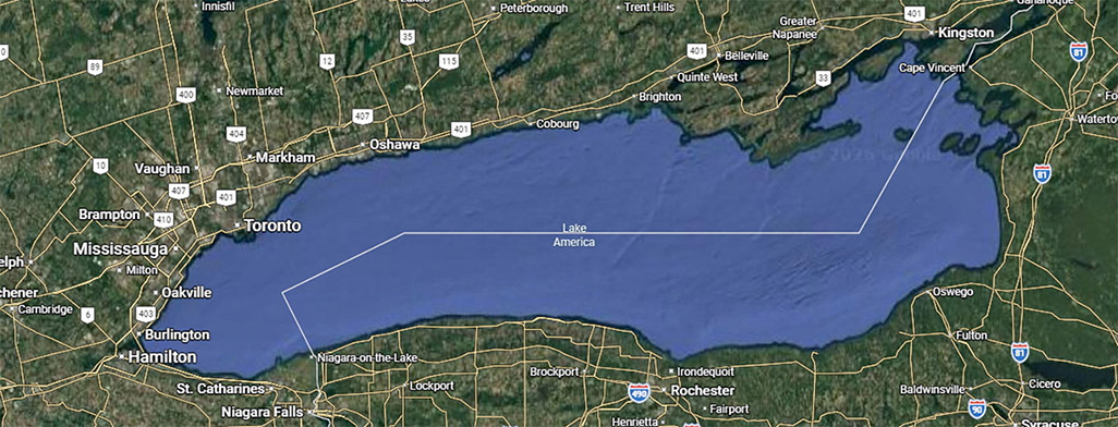 cover Google Maps now show &#8216;Lake America&#8217; in US, not &#8216;Lake Ontario&#8217;
