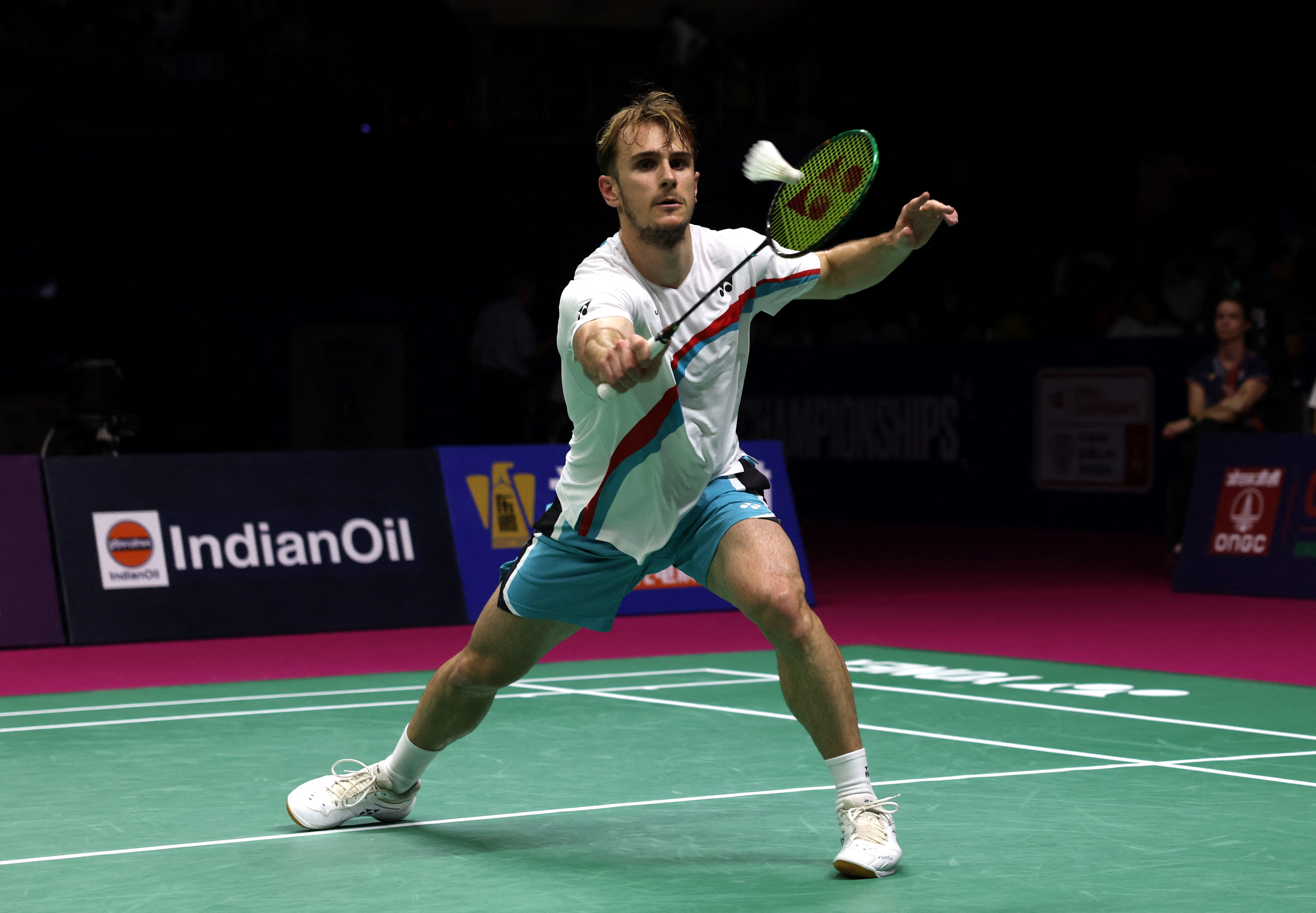 cover Lanier crushes Naraoka to become first Frenchman to win singles world title