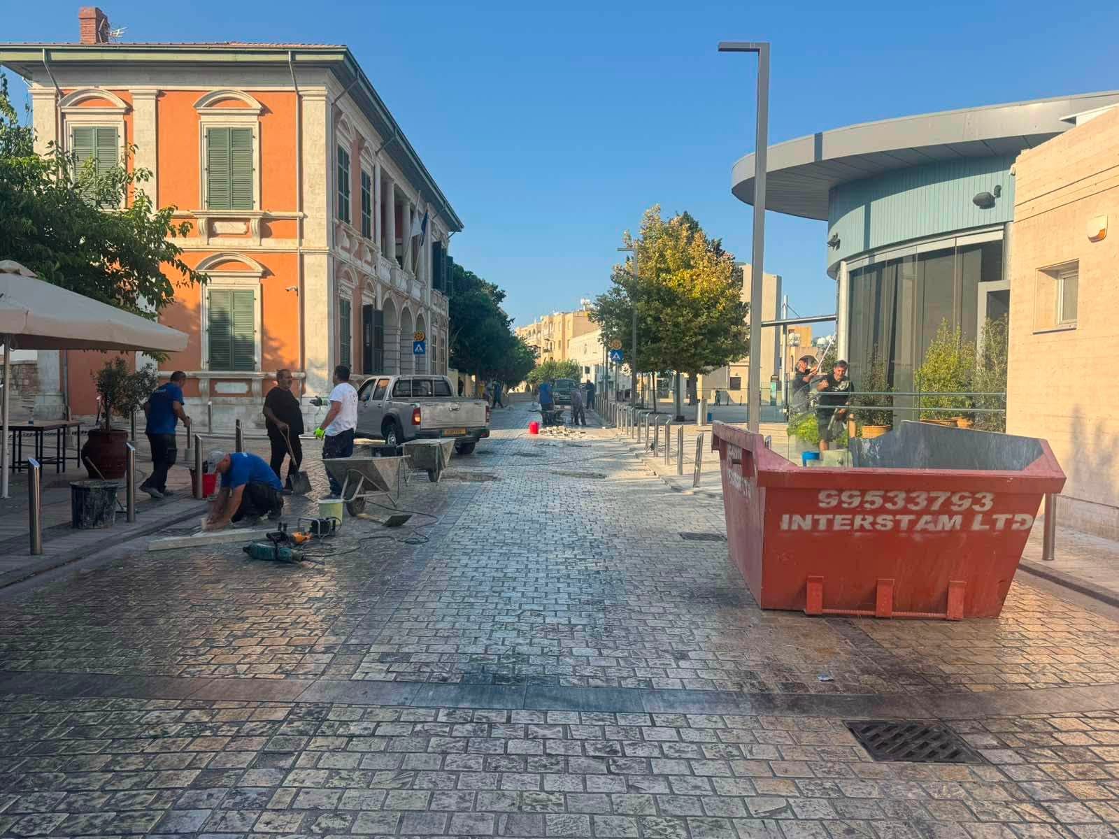 cover Paphos road reopens after works