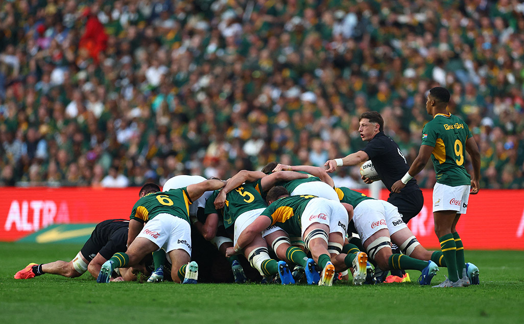 cover Angry Springboks coach rubbishes All Blacks claims