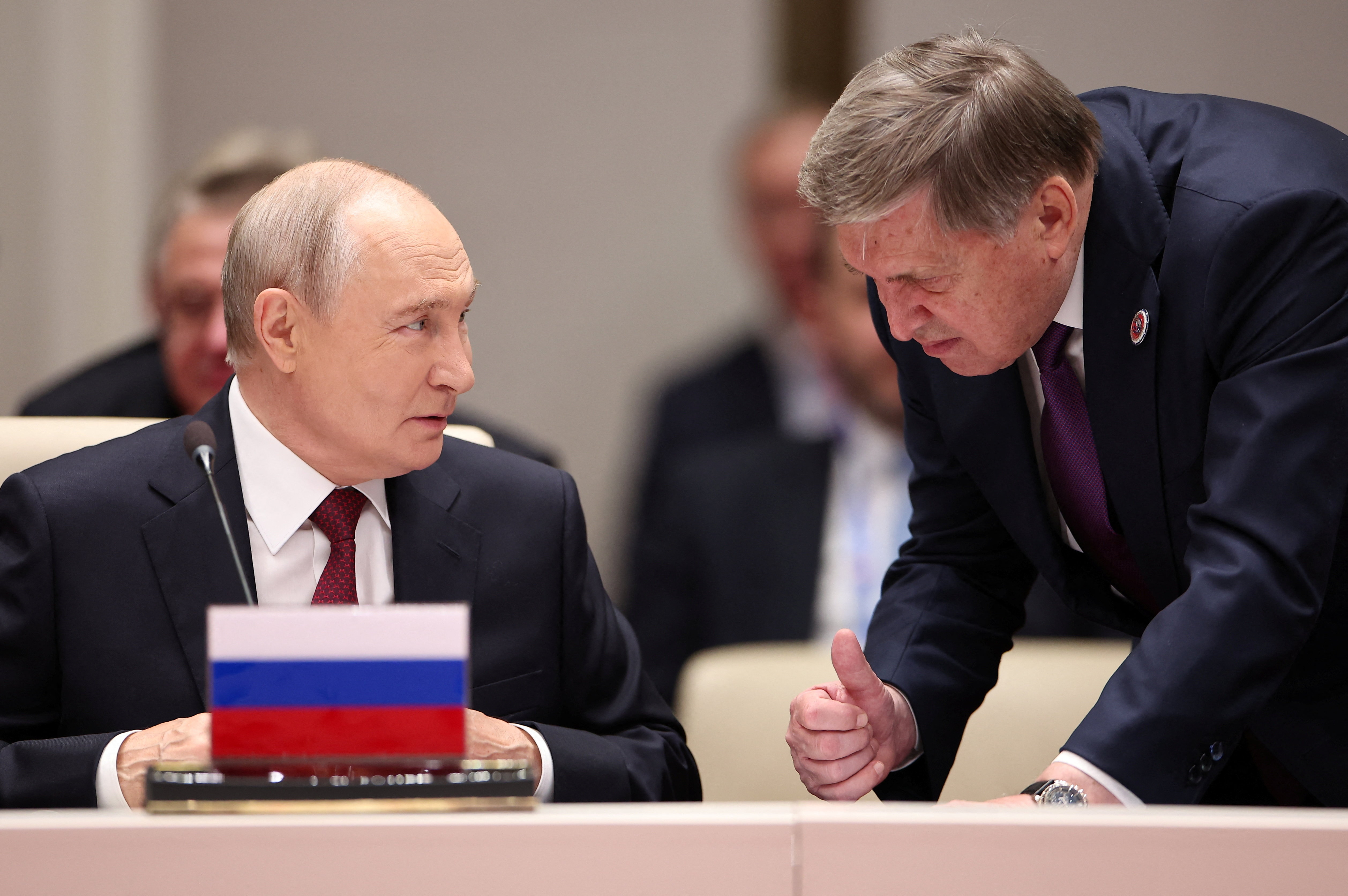 cover Kremlin says Putin, Xi and Trump may hold a trilateral meeting