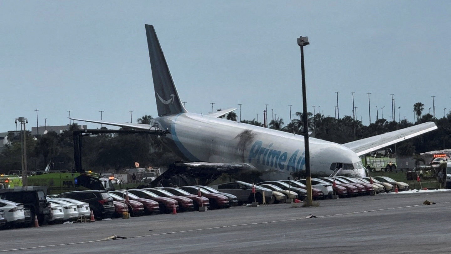cover At least five killed in Amazon cargo plane crash at Miami airport