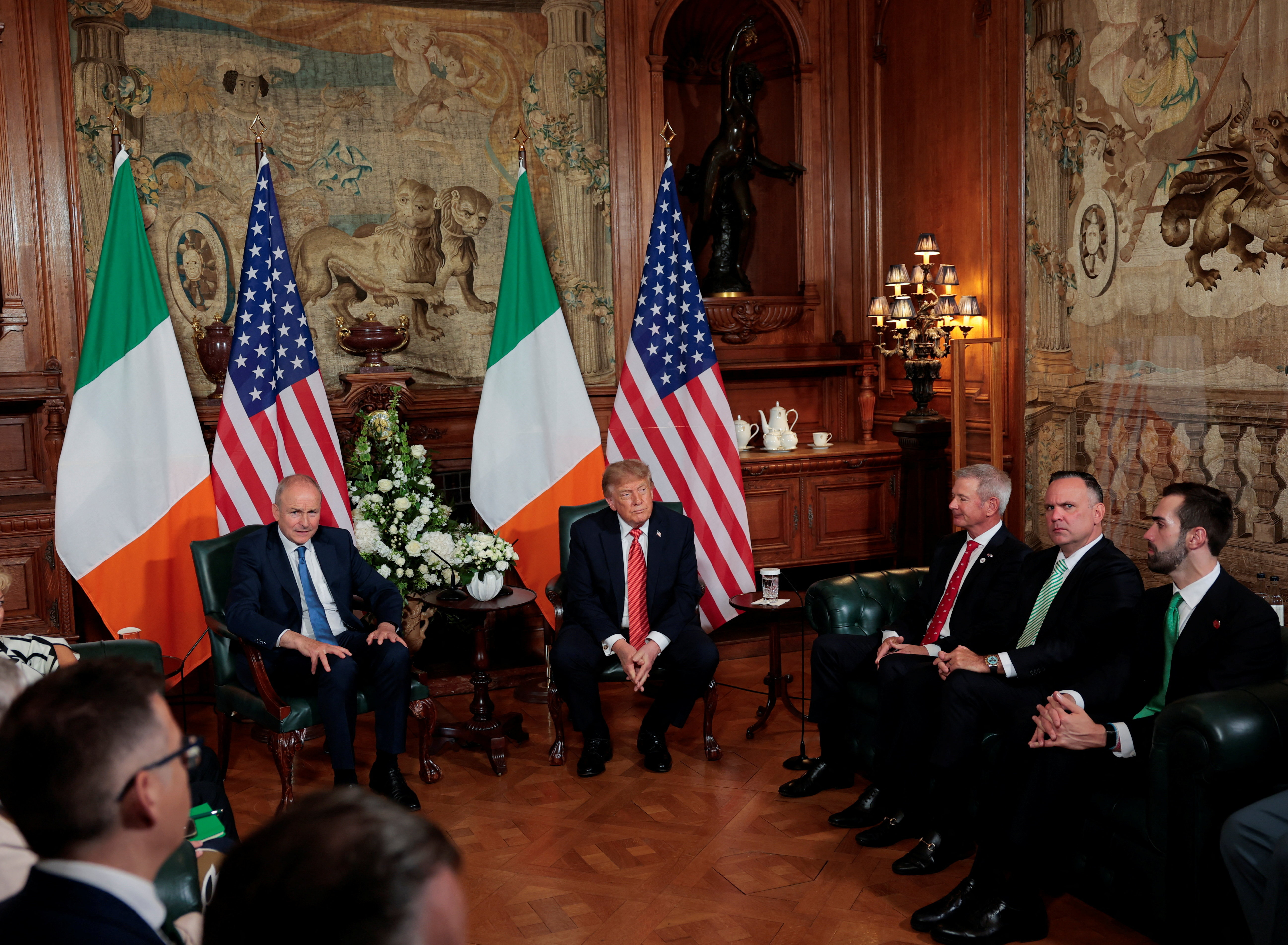 cover Trump says he would &#8216;love&#8217; to see a united Ireland