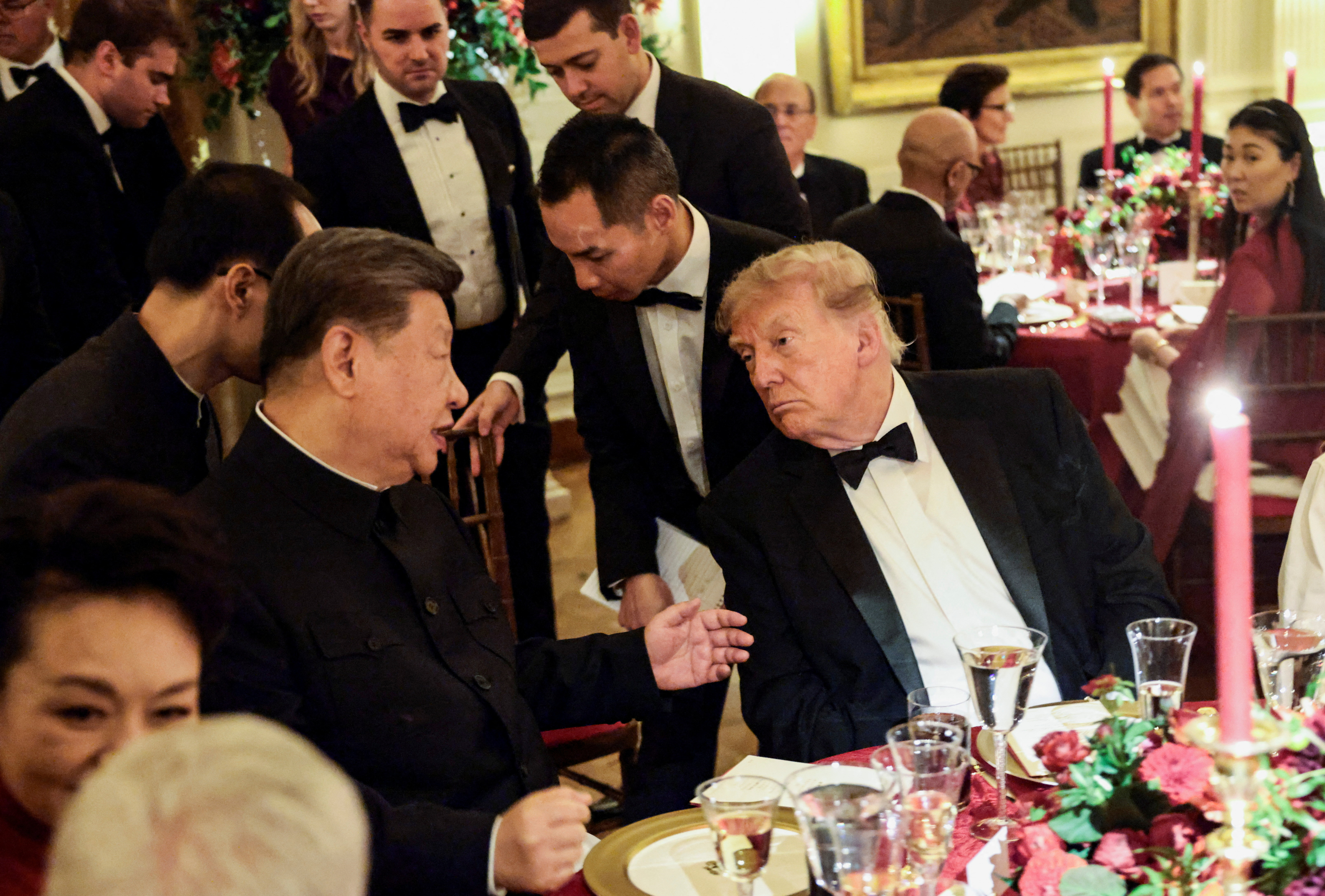 image Trump-Xi summit delivers spectacle but few breakthroughs