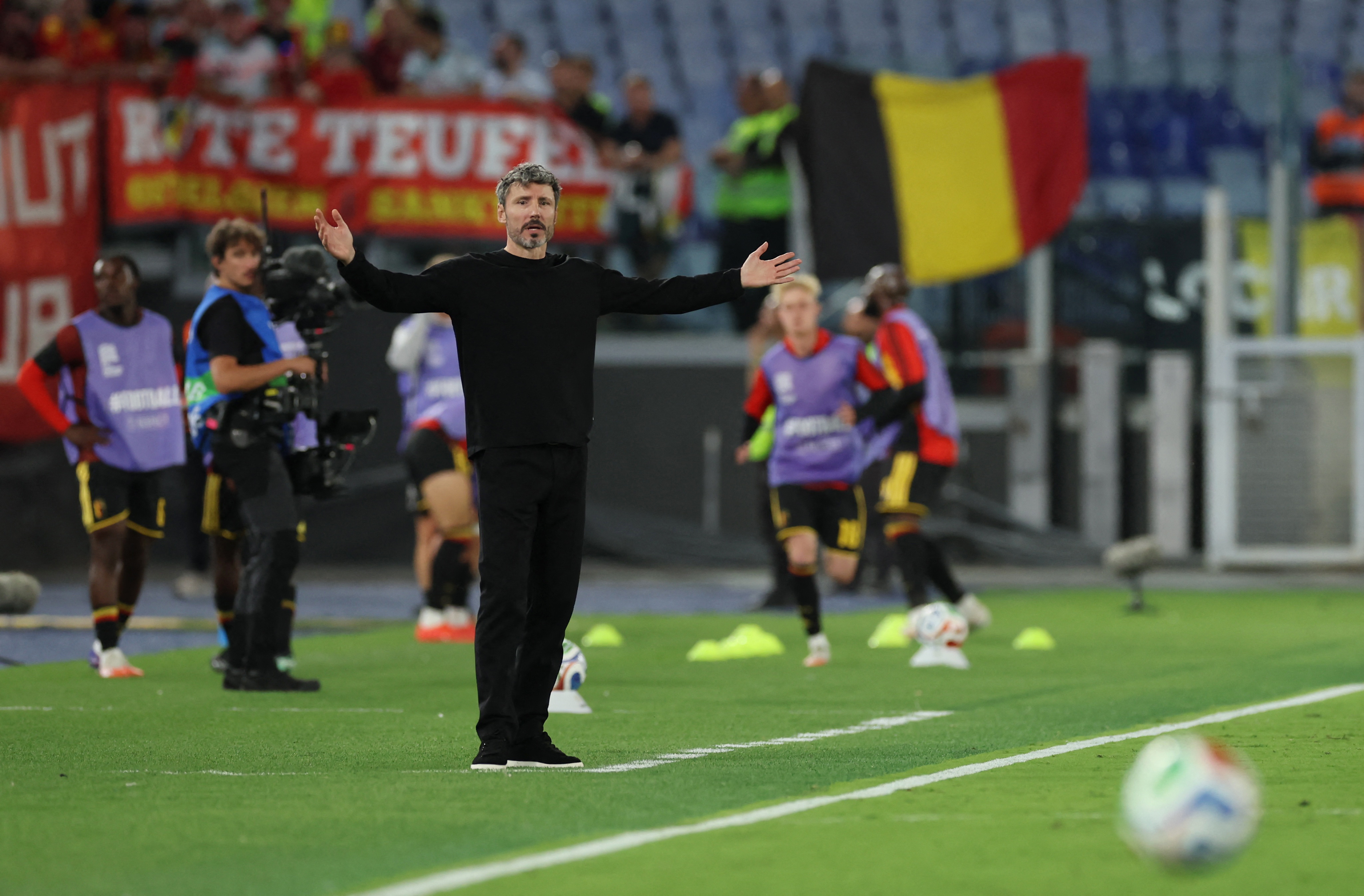 cover Belgium’s new boss Van Bommel relishing clash with Zidane