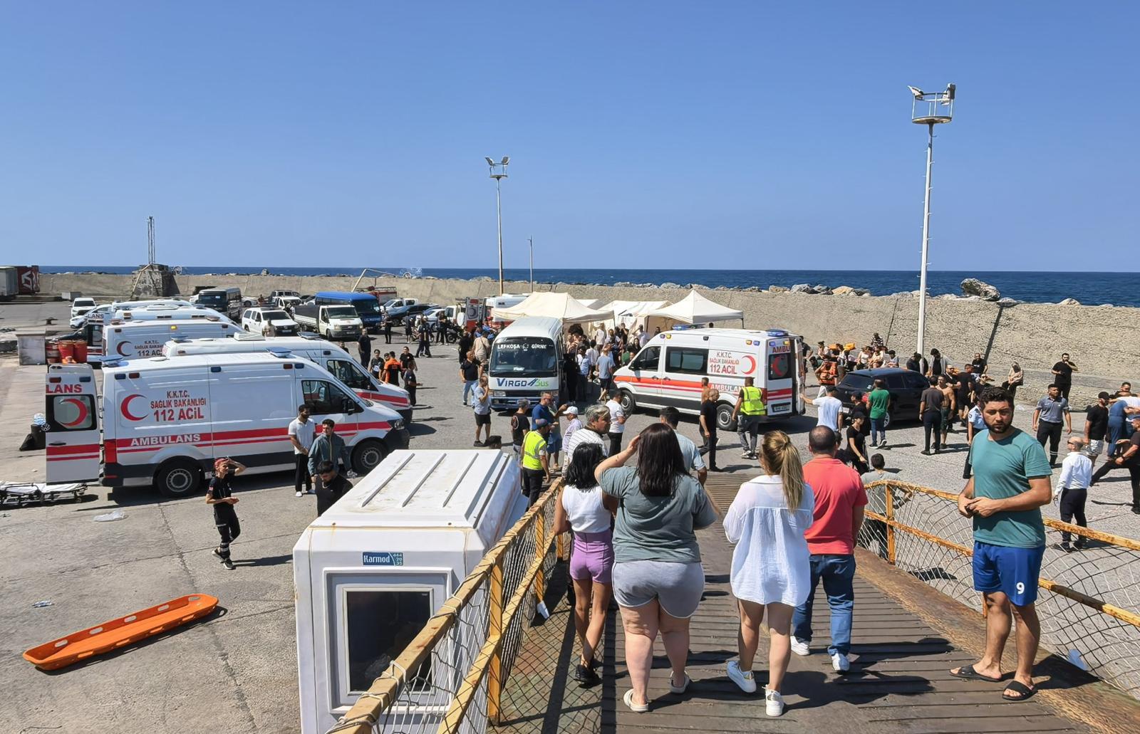 cover One remains in hospital after Kyrenia ferry disaster