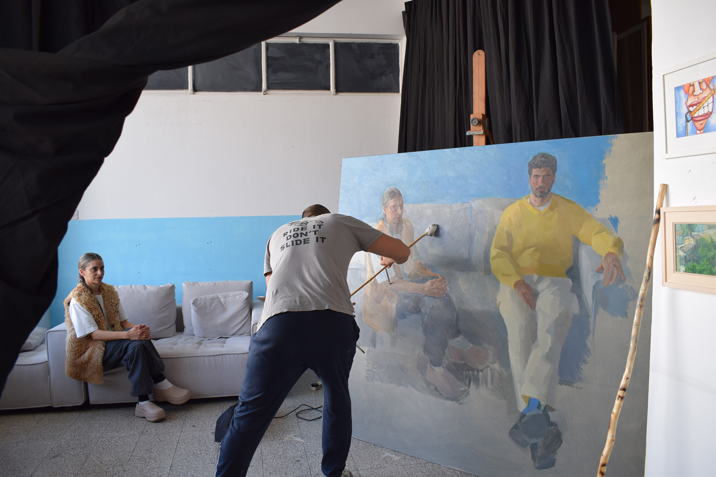 cover Cyprus as first experienced presented through works of art