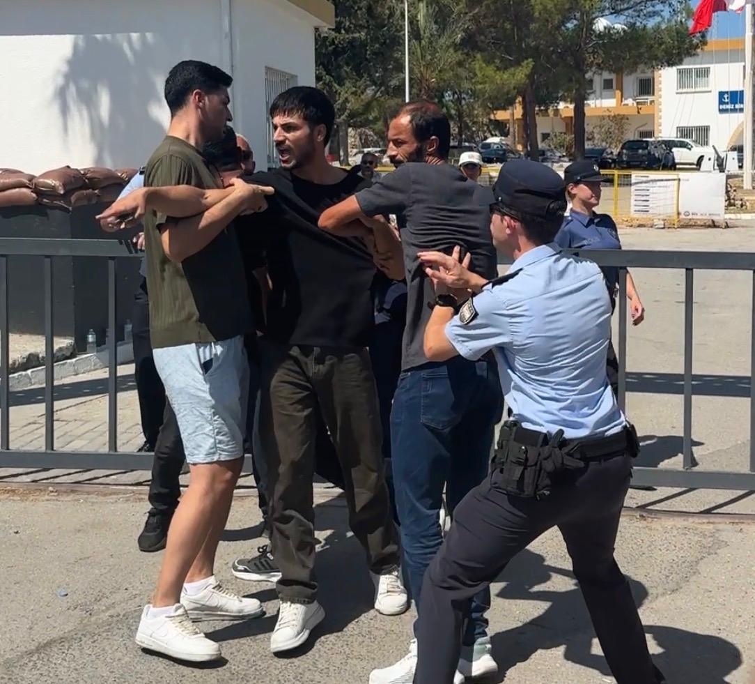 cover Families of missing scuffle with police as Turkish ambassador returns to port