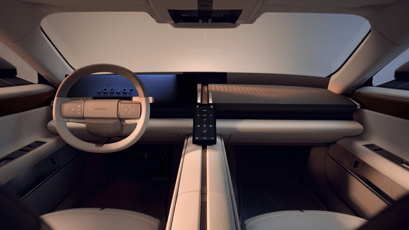 cover Jaguar unveils stunning interior of new Type 01