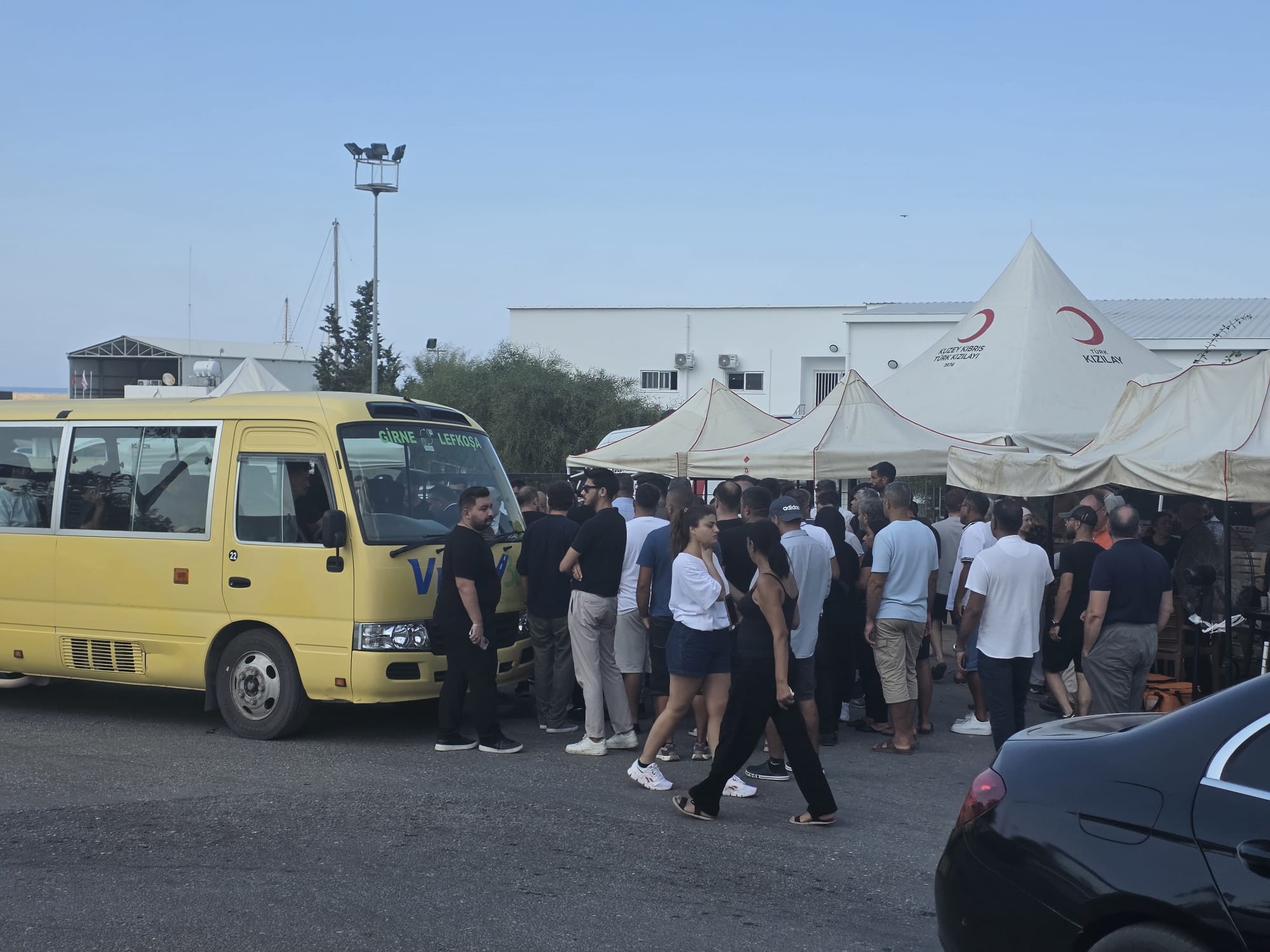 cover Families of Kyrenia ferry missing taken to Nicosia to meet Yilmaz