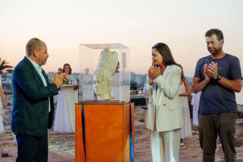 cover Replica of ancient Aphrodite of Lefkolla welcomed to Paralimni