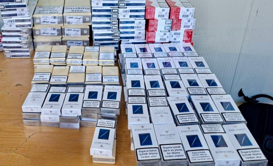 cover 59 cartons of cigarettes seized at crossing points