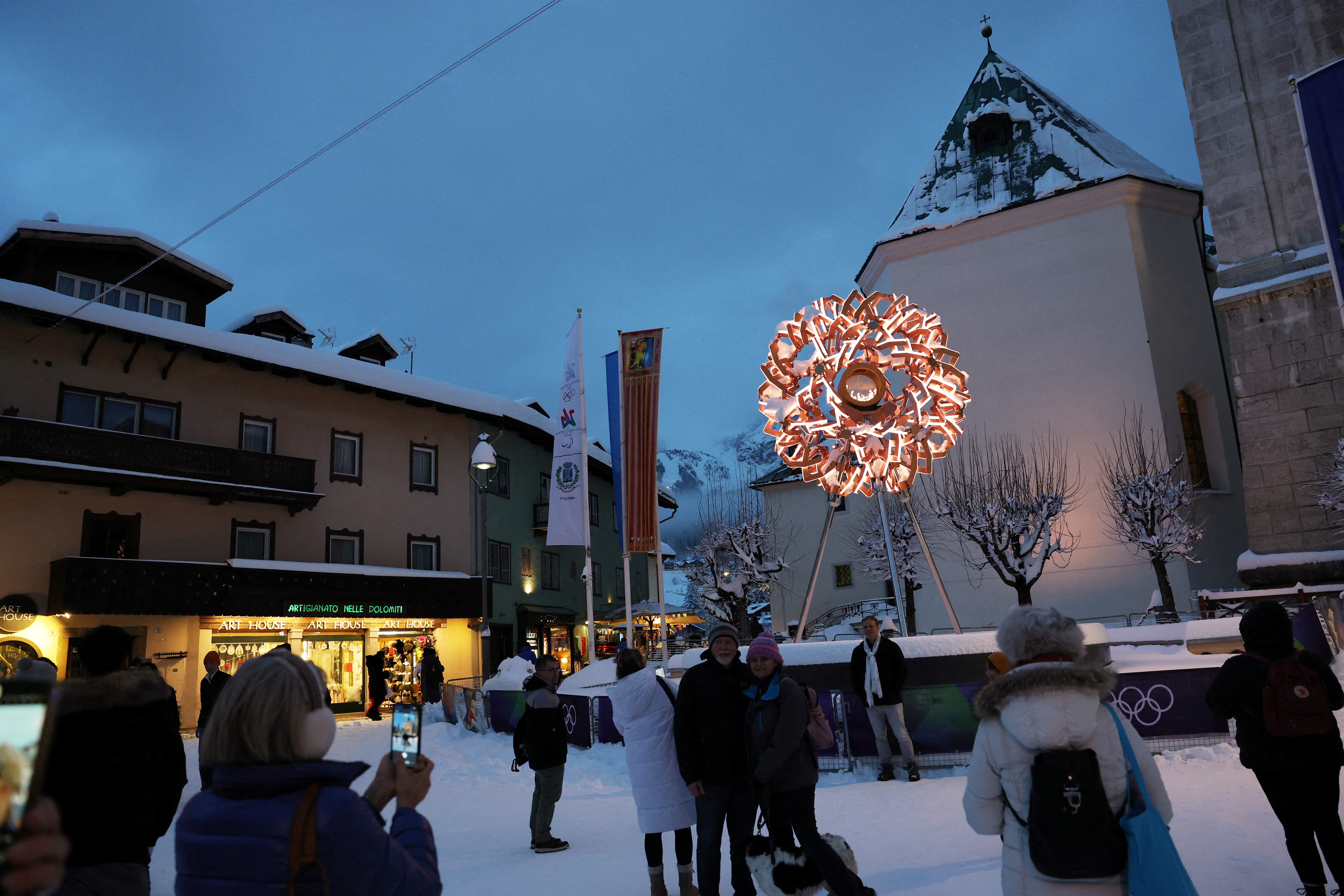 cover Designer appeals to private investors to help restore Milano Cortina cauldrons