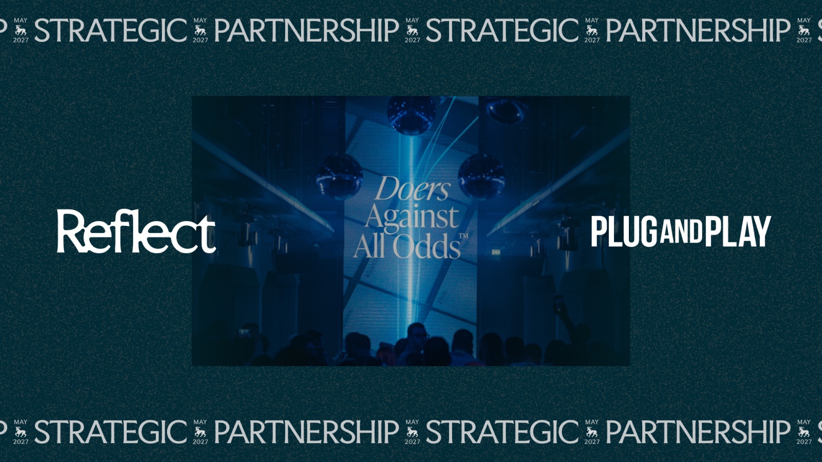cover Reflect Festival and Plug and Play announce strategic partnership