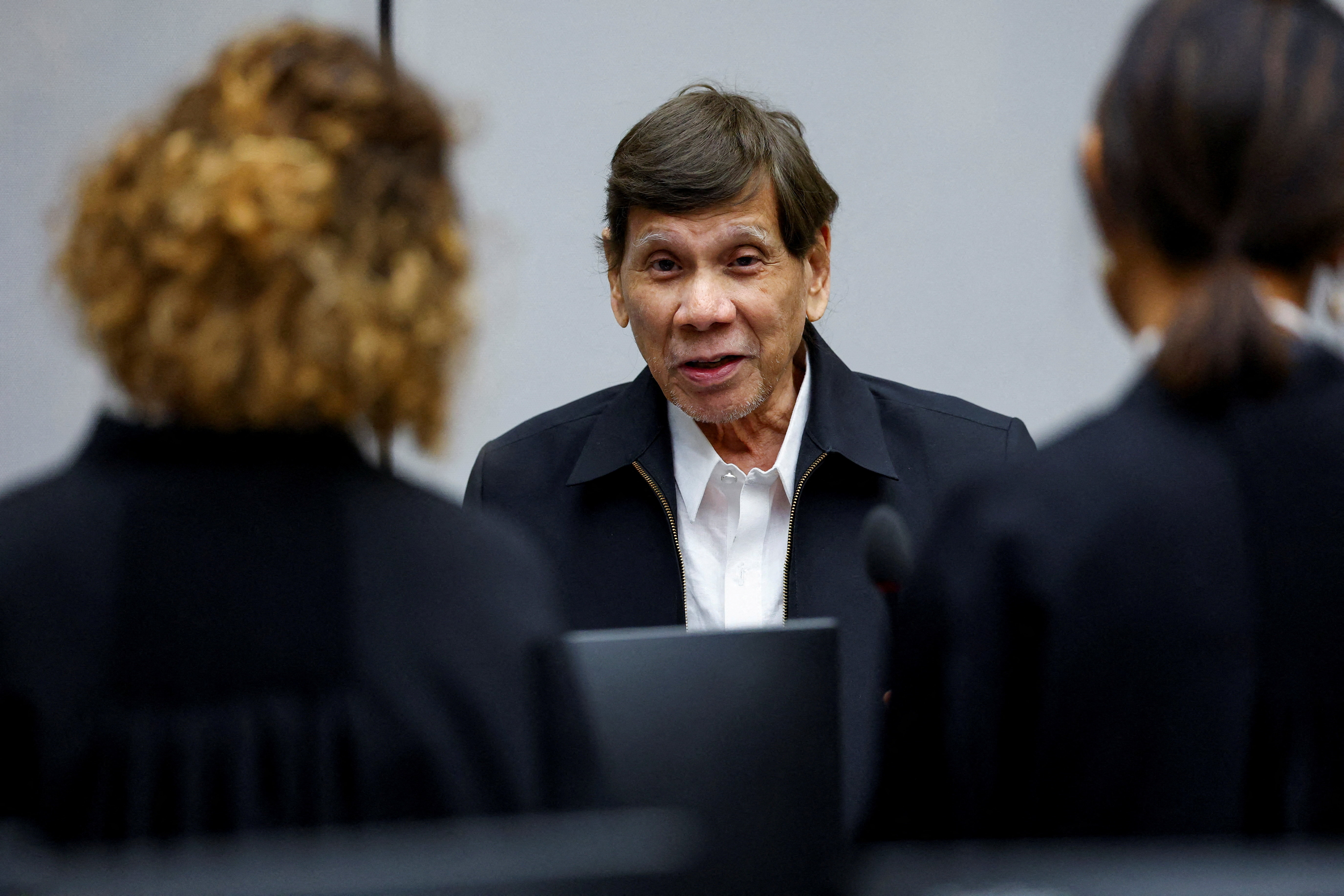 cover Former Philippines leader Duterte appears before ICC judges for first time