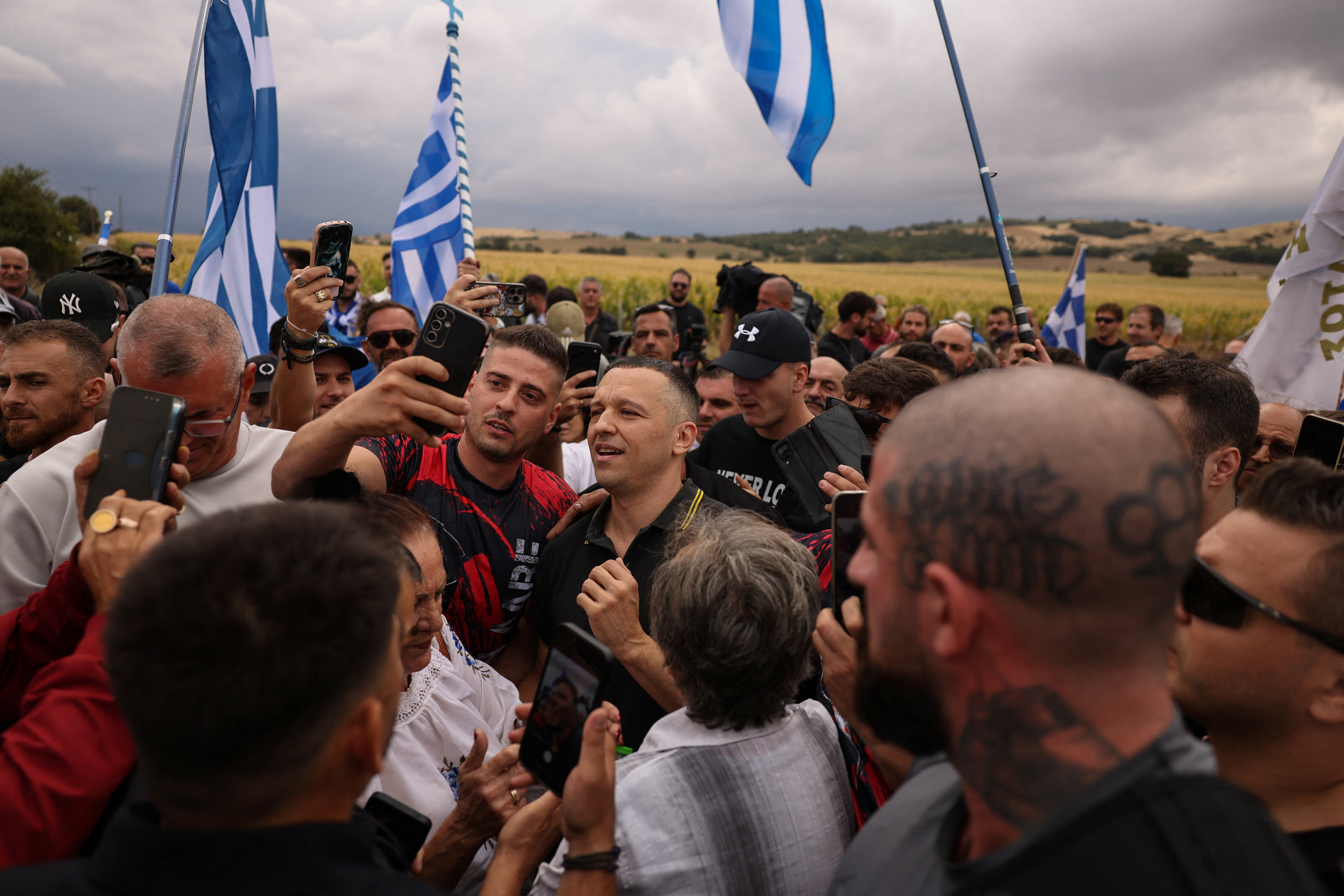 cover Greek far-right politician eyes political comeback after release from jail