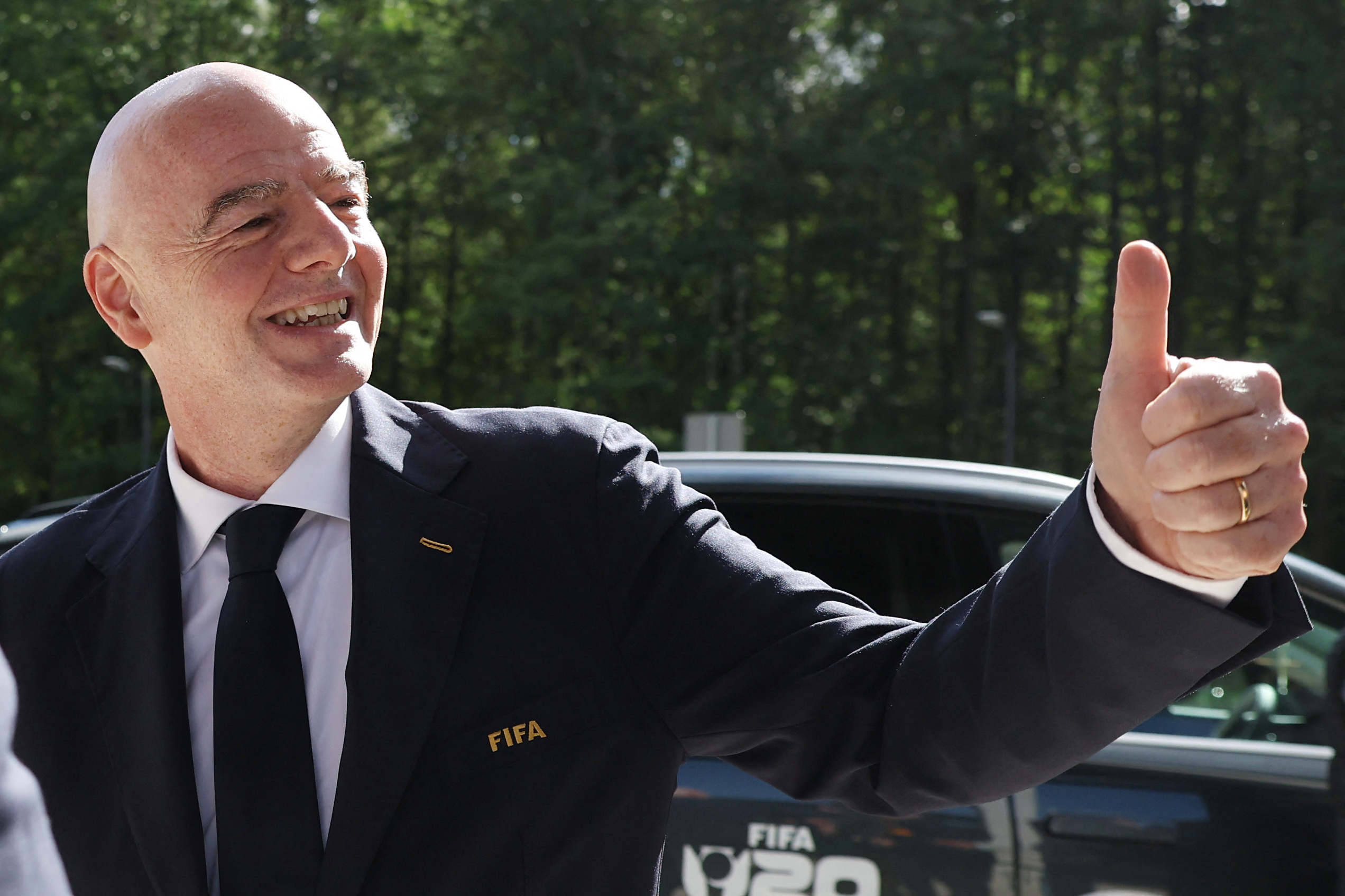 cover French Football Federation withdraws support for Fifa president Infantino